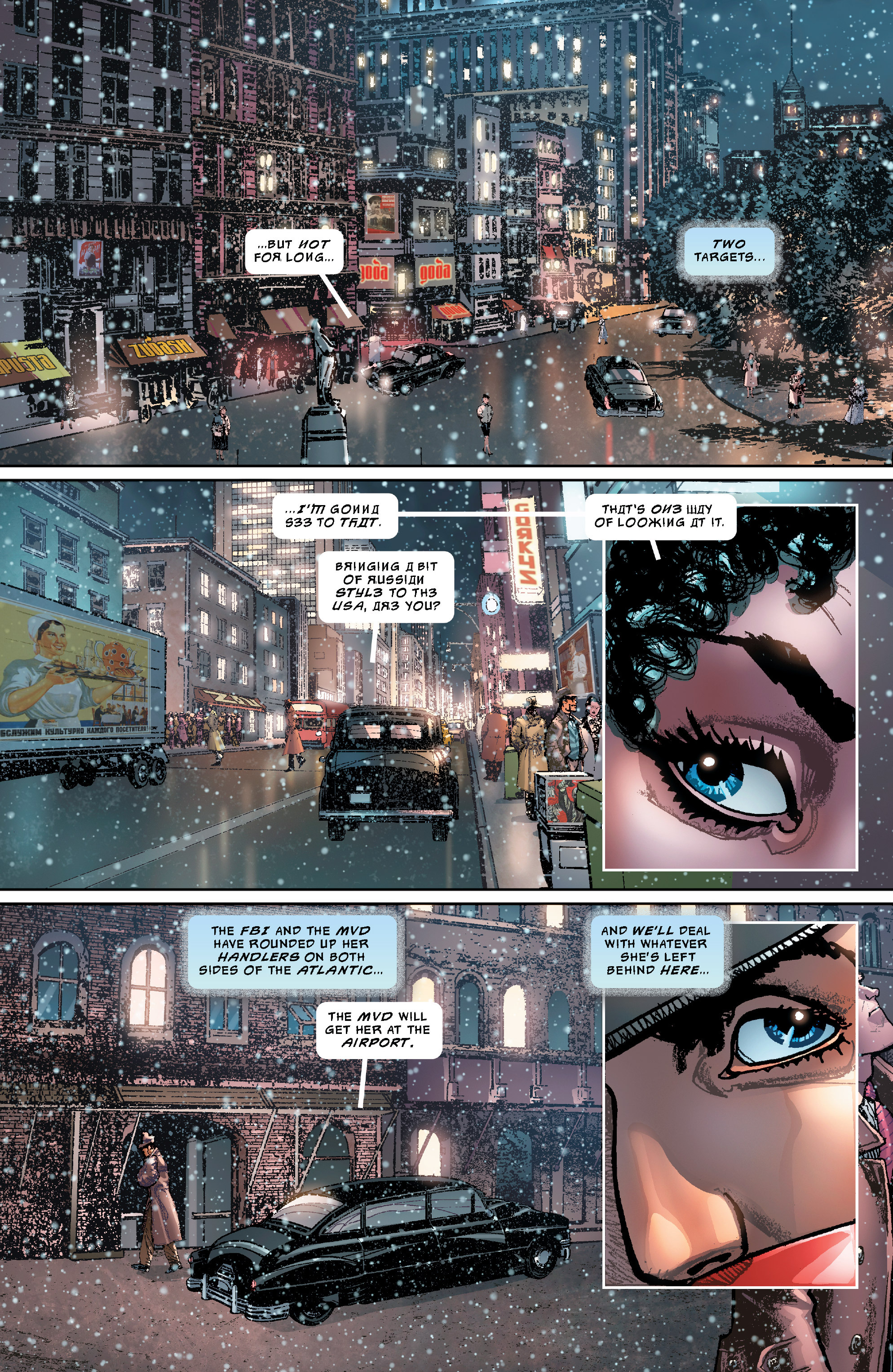 Read online The Shadow: Midnight in Moscow comic -  Issue #5 - 19