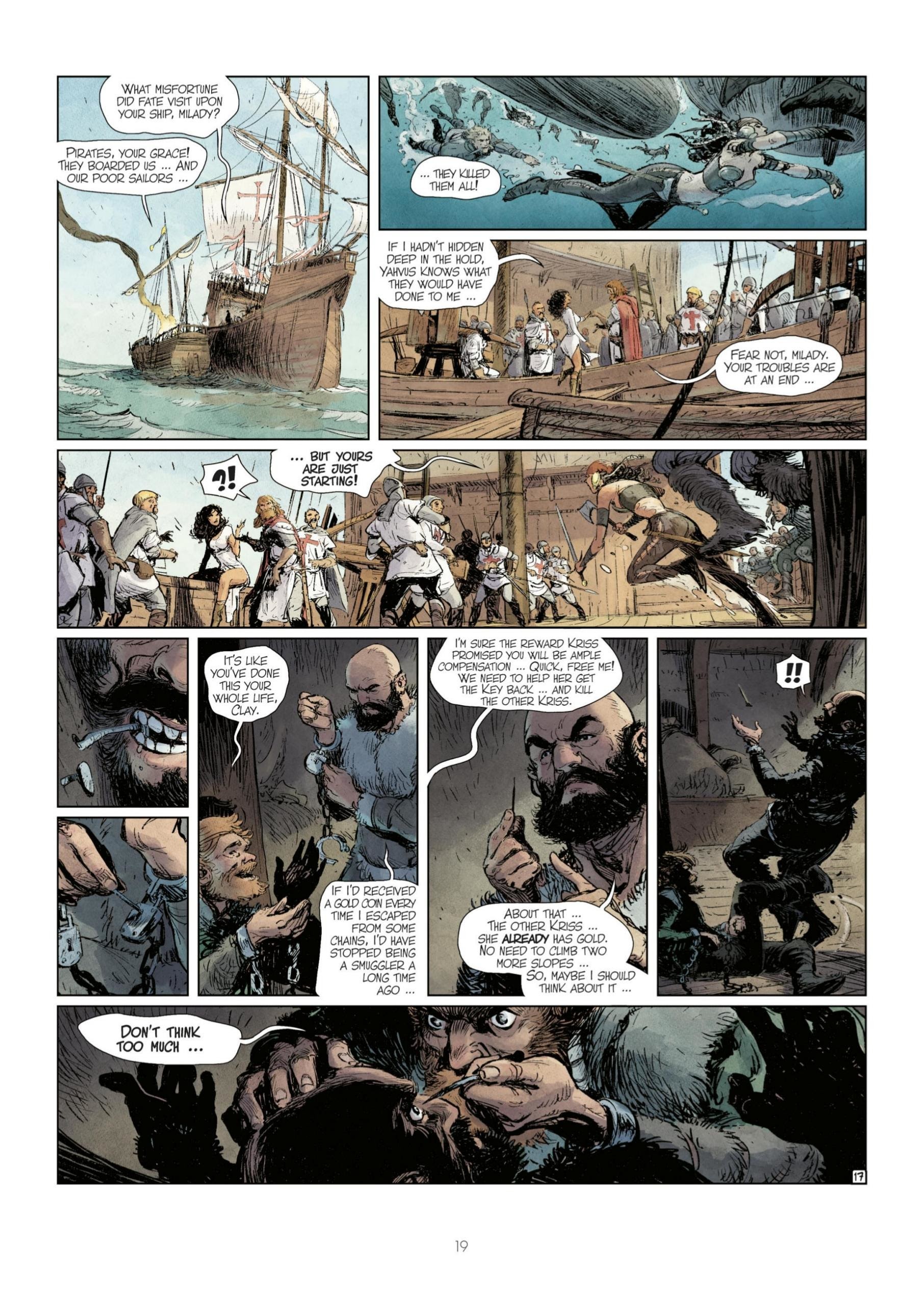 Read online Kriss of Valnor: The Mountain of Time comic -  Issue # Full - 21