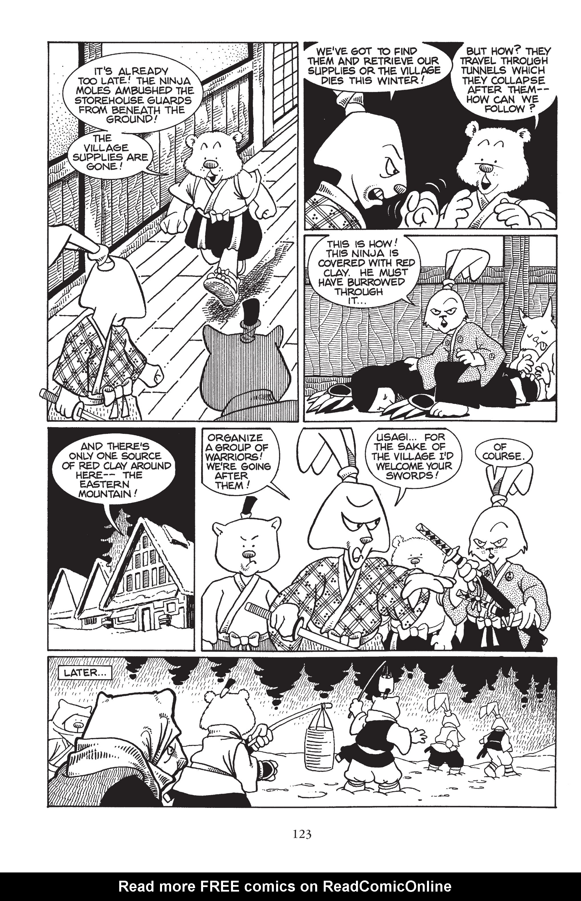 Read online Usagi Yojimbo (1987) comic -  Issue # _TPB 1 - 120