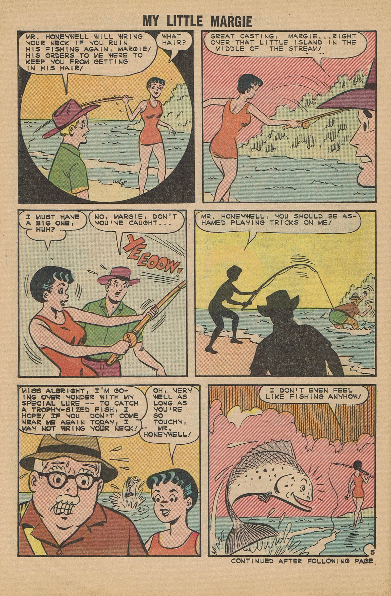 Read online My Little Margie (1954) comic -  Issue #51 - 30
