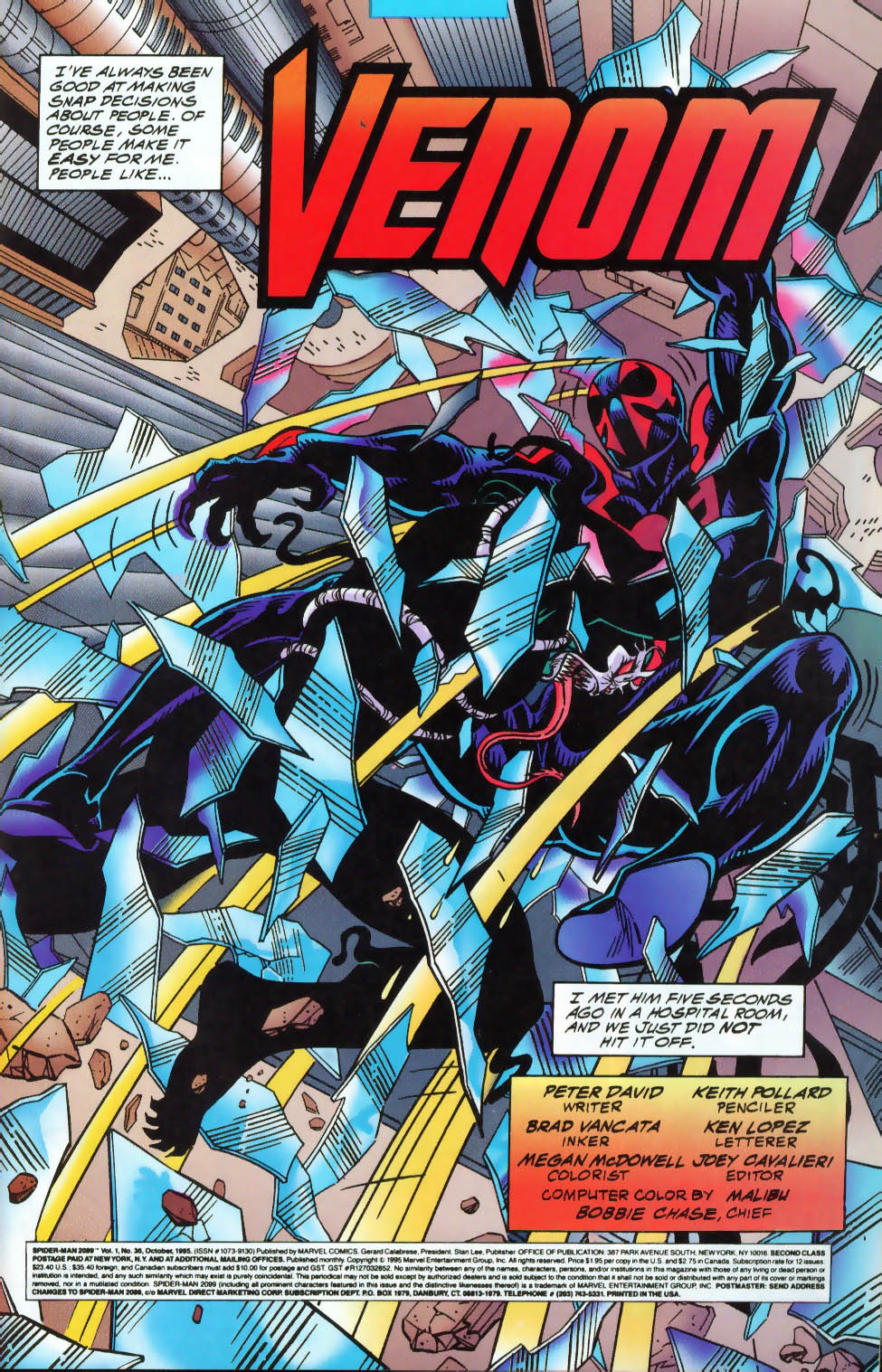 Read online Spider-Man 2099 (1992) comic -  Issue #36 - 3