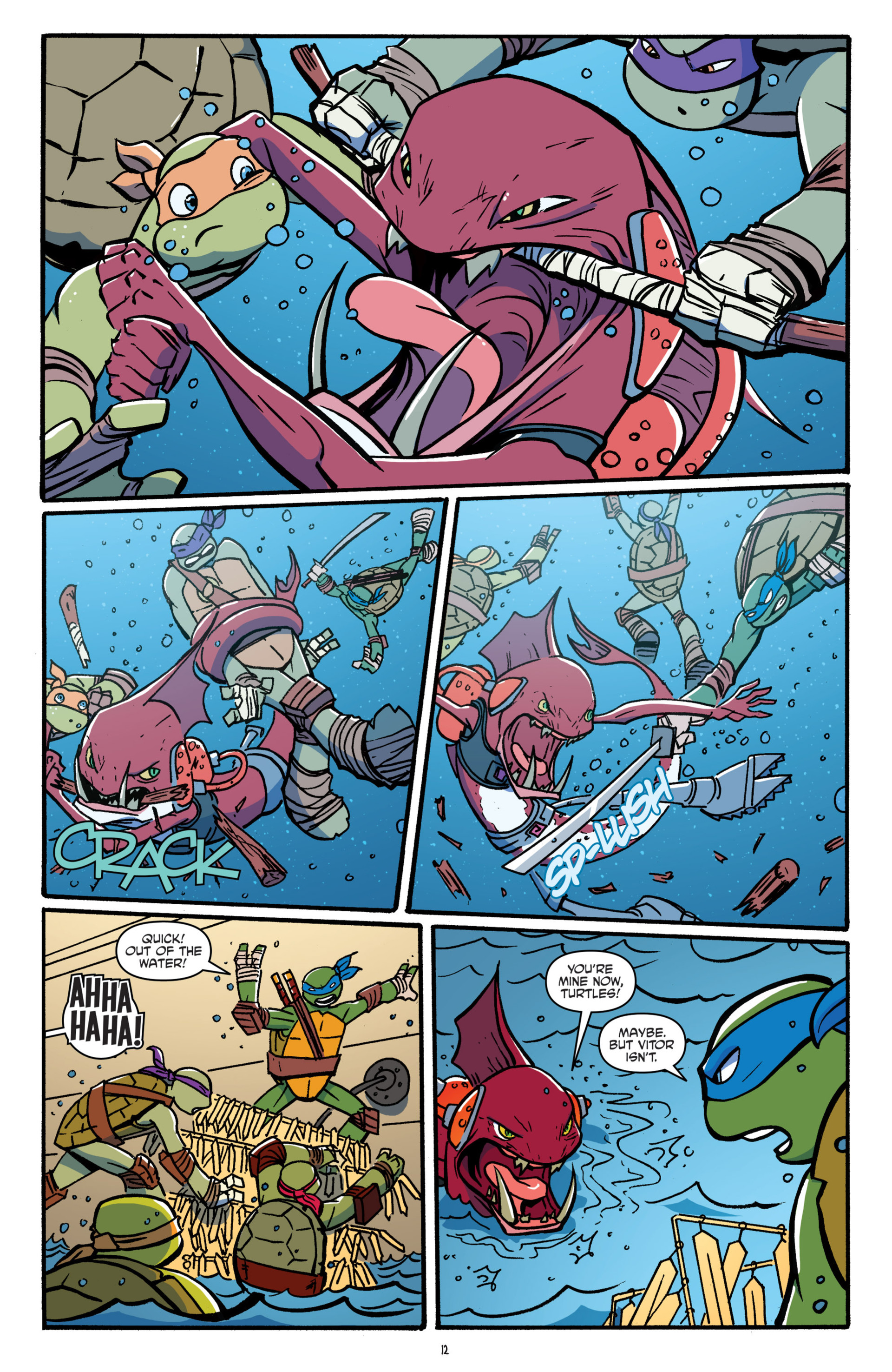 Read online Teenage Mutant Ninja Turtles New Animated Adventures comic -  Issue #5 - 14