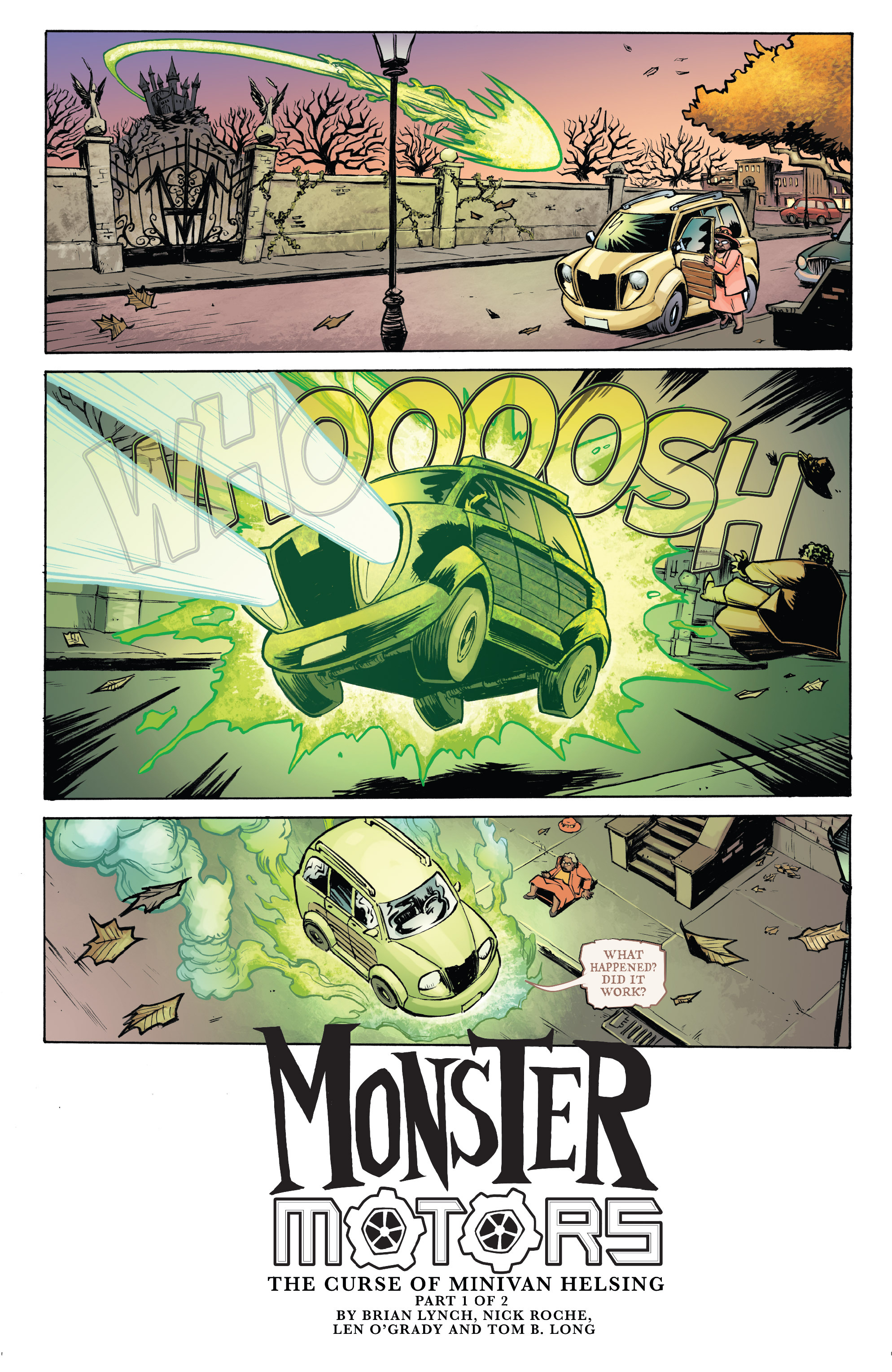 Read online Monster Motors: The Curse of Minivan Helsing comic -  Issue #1 - 5