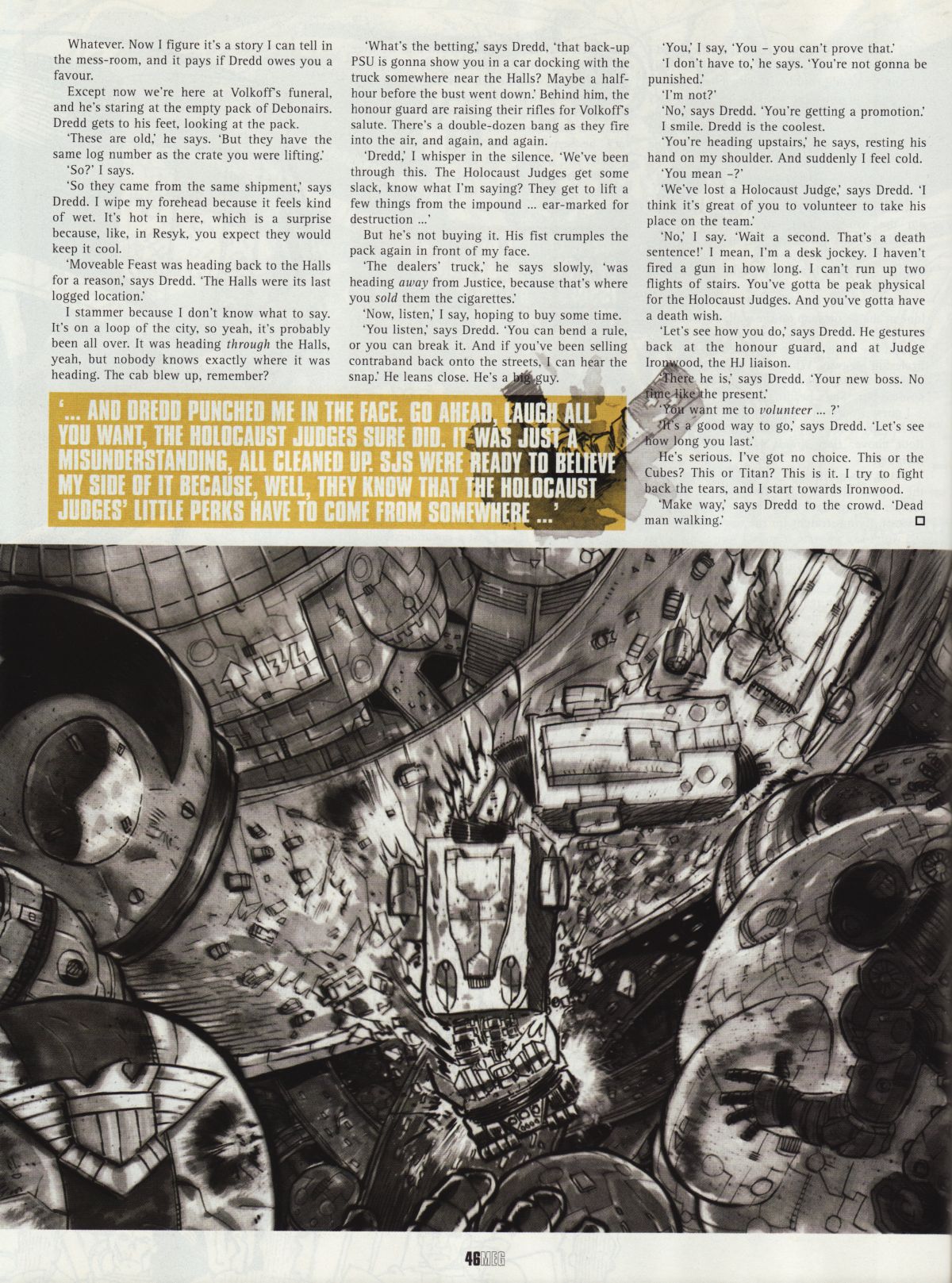 Read online Judge Dredd Megazine (Vol. 5) comic -  Issue #226 - 46