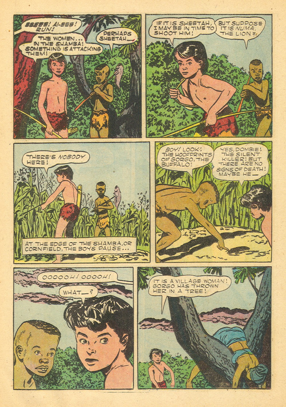 Read online Tarzan (1948) comic -  Issue #45 - 20
