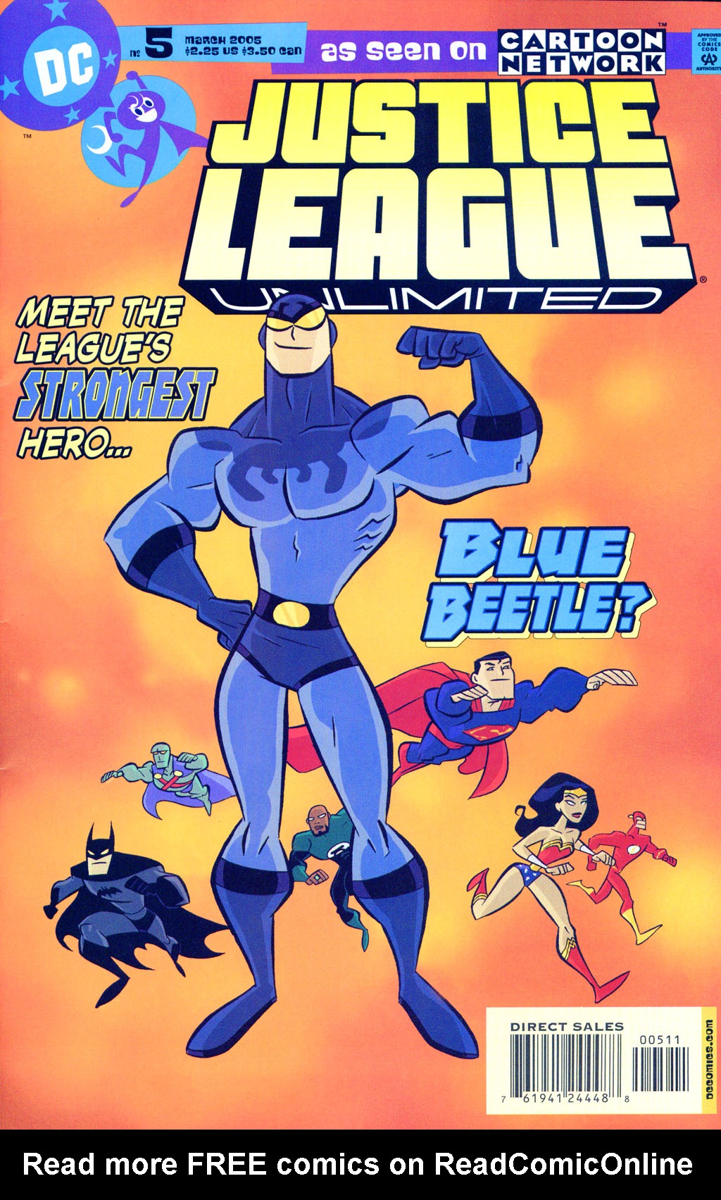 Read online Justice League Unlimited comic -  Issue #5 - 1