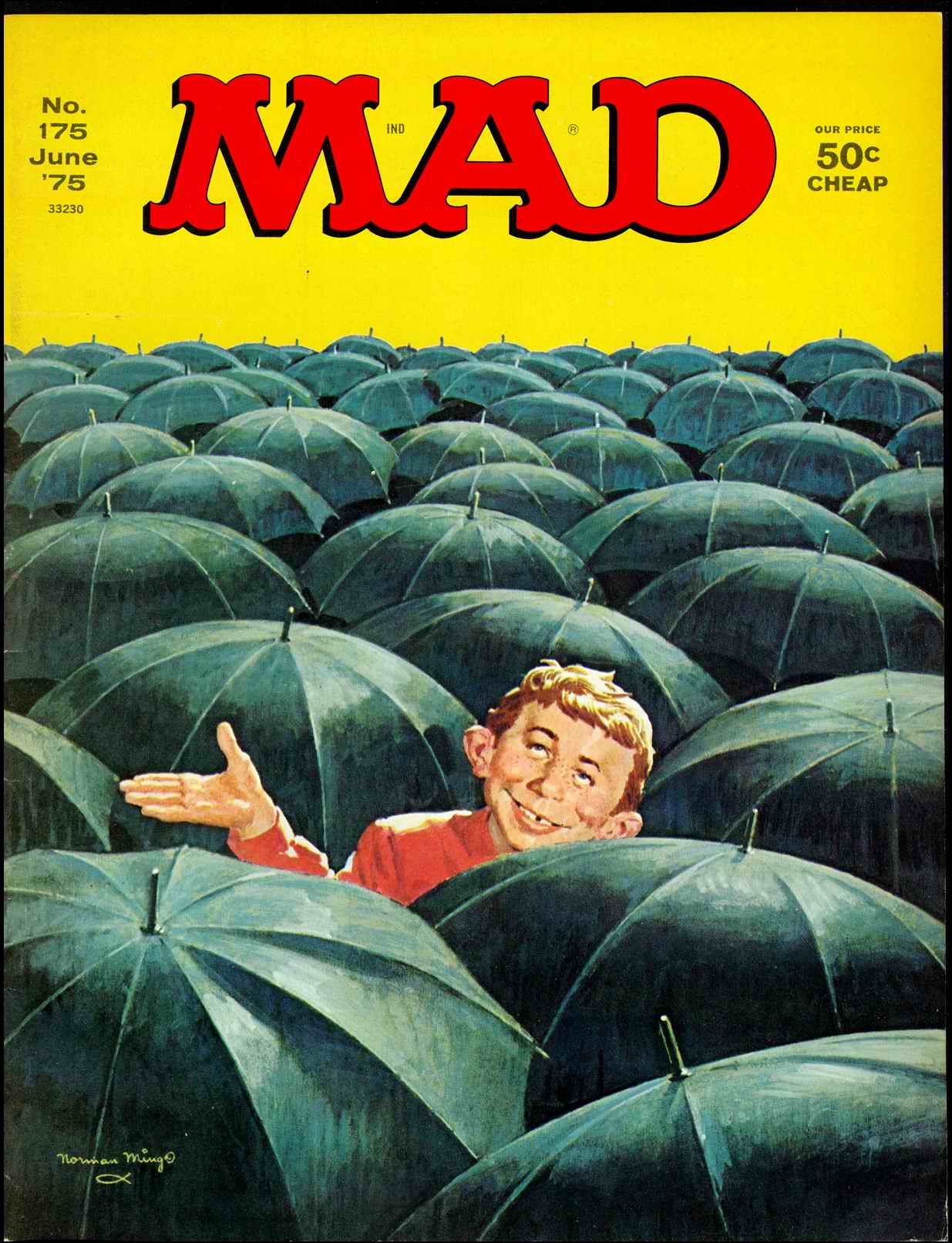 Read online MAD comic -  Issue #175 - 1