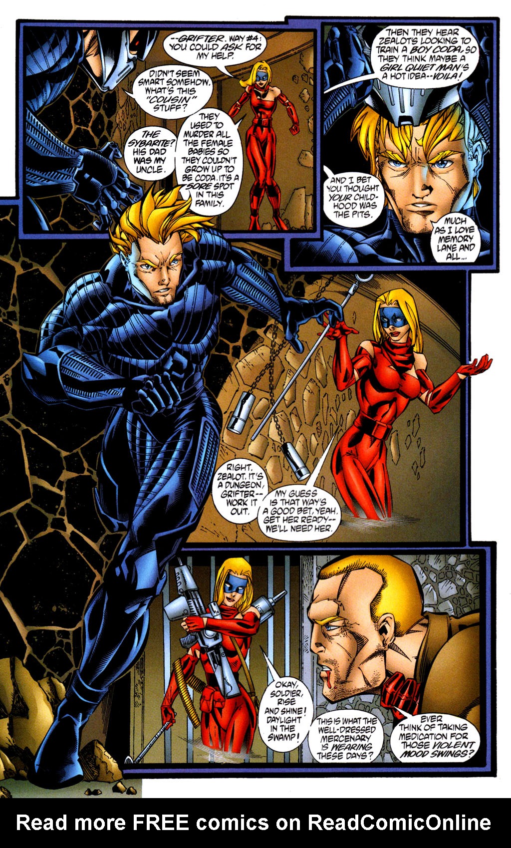 Read online Grifter (1996) comic -  Issue #10 - 13