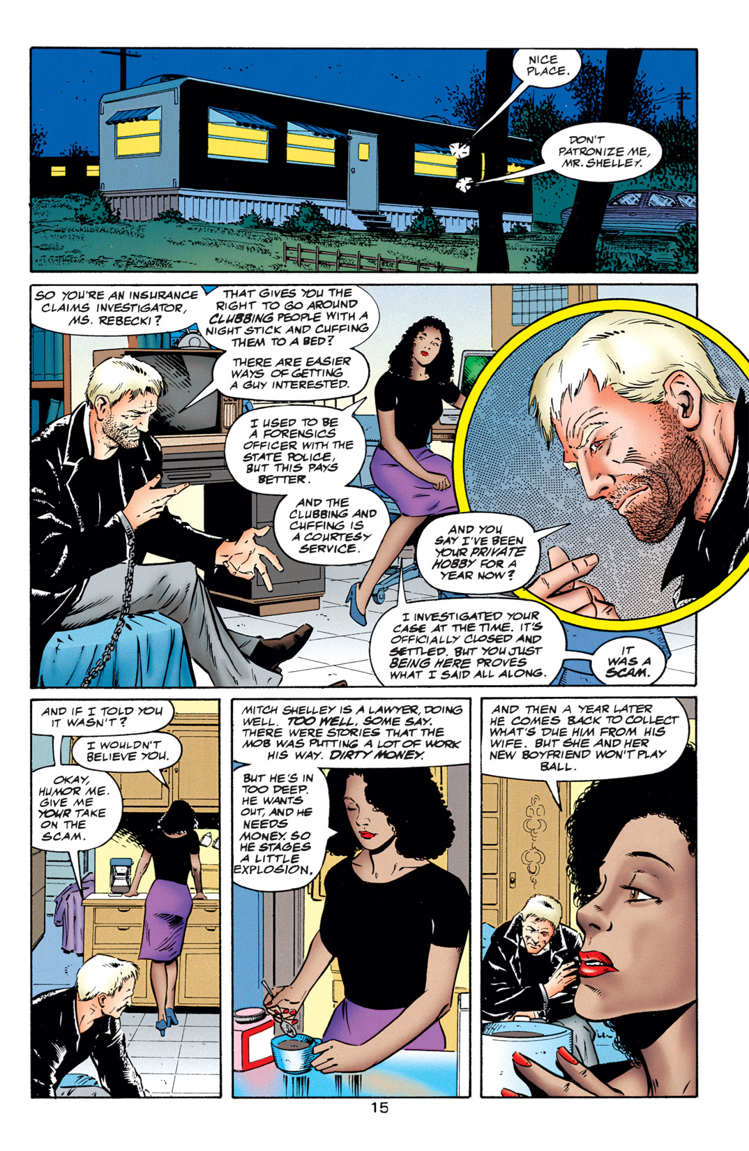 Read online Resurrection Man (1997) comic -  Issue #4 - 16