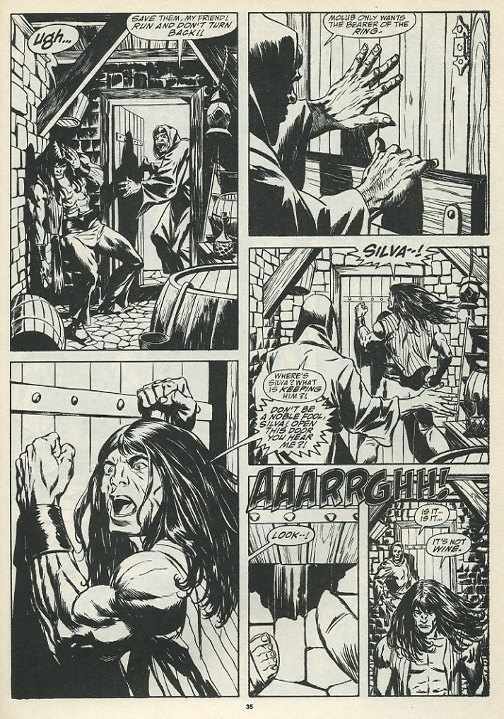 Read online The Savage Sword Of Conan comic -  Issue #185 - 37