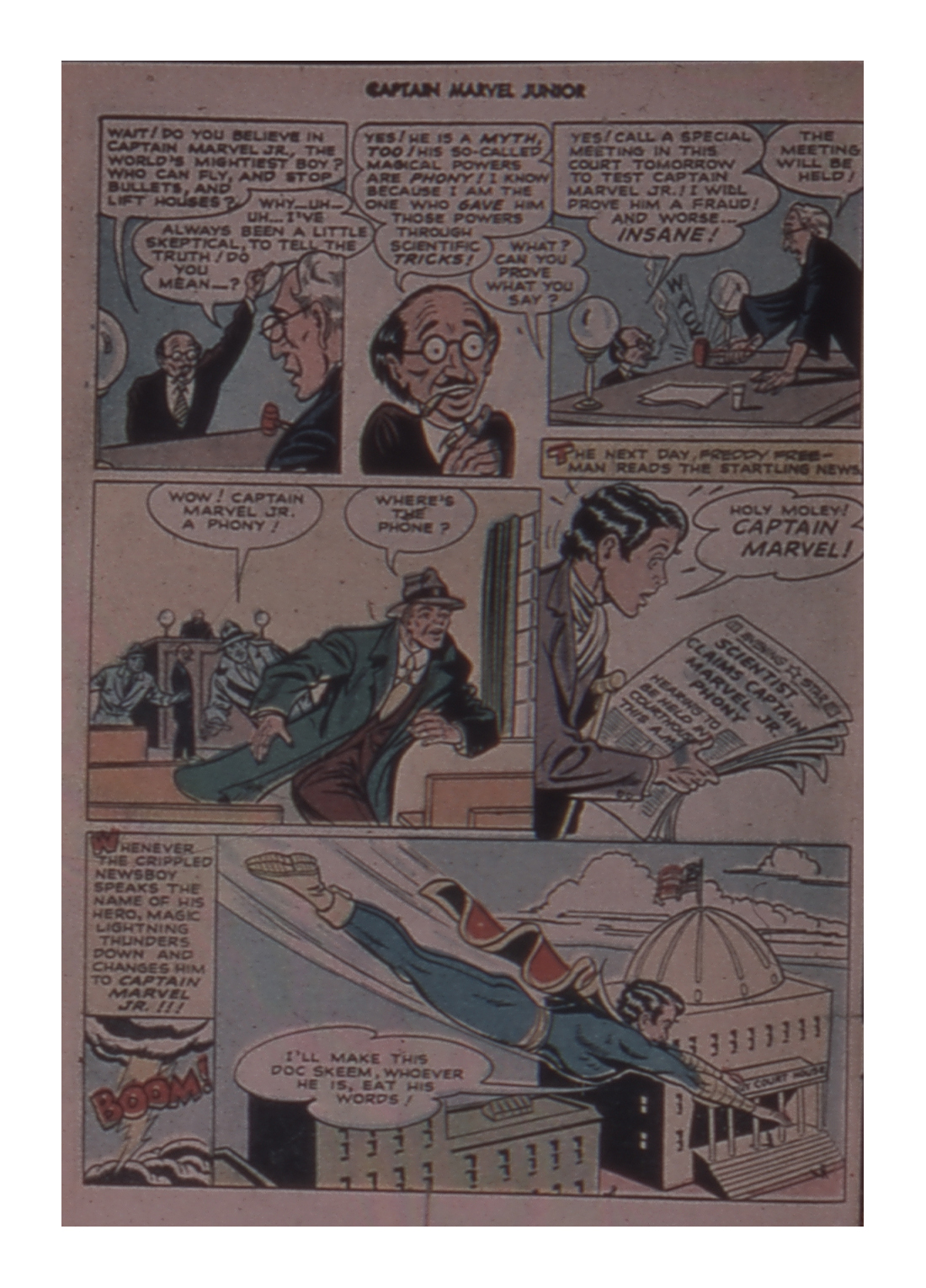 Read online Captain Marvel, Jr. comic -  Issue #65 - 6