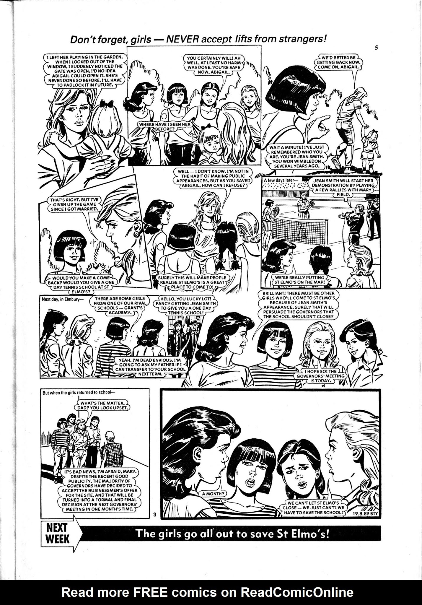 Read online Bunty comic -  Issue #1649 - 5