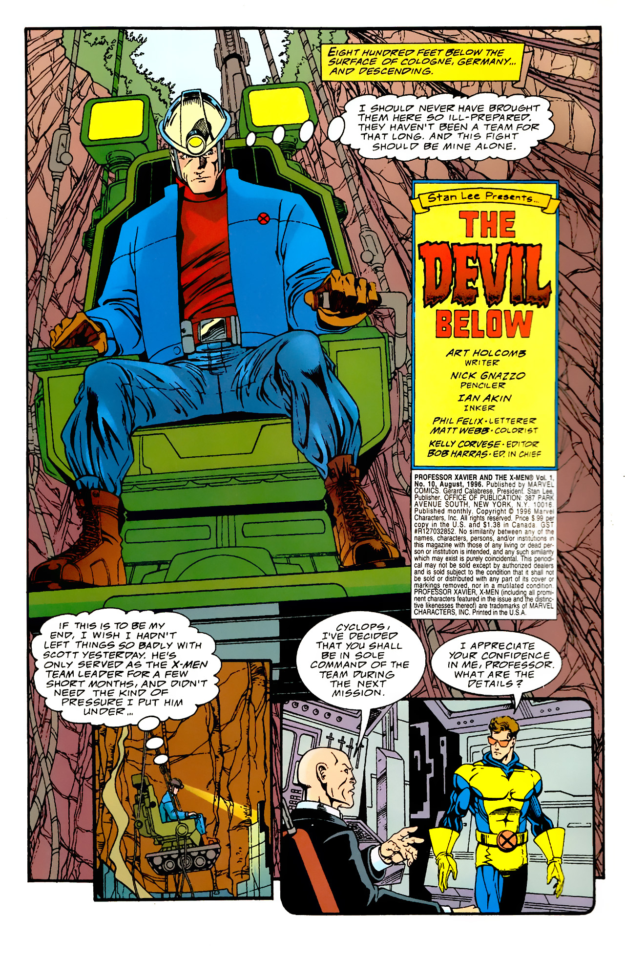 Read online Professor Xavier and the X-Men comic -  Issue #10 - 3