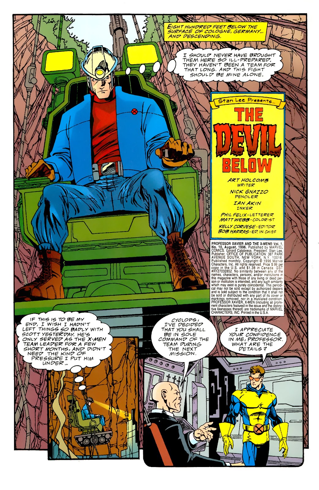 Professor Xavier and the X-Men issue 10 - Page 3