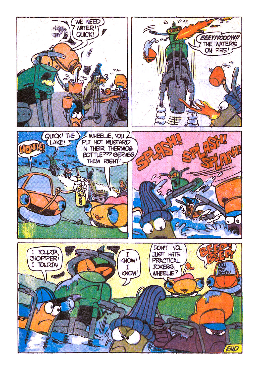 Read online Wheelie and the Chopper Bunch comic -  Issue #4 - 32