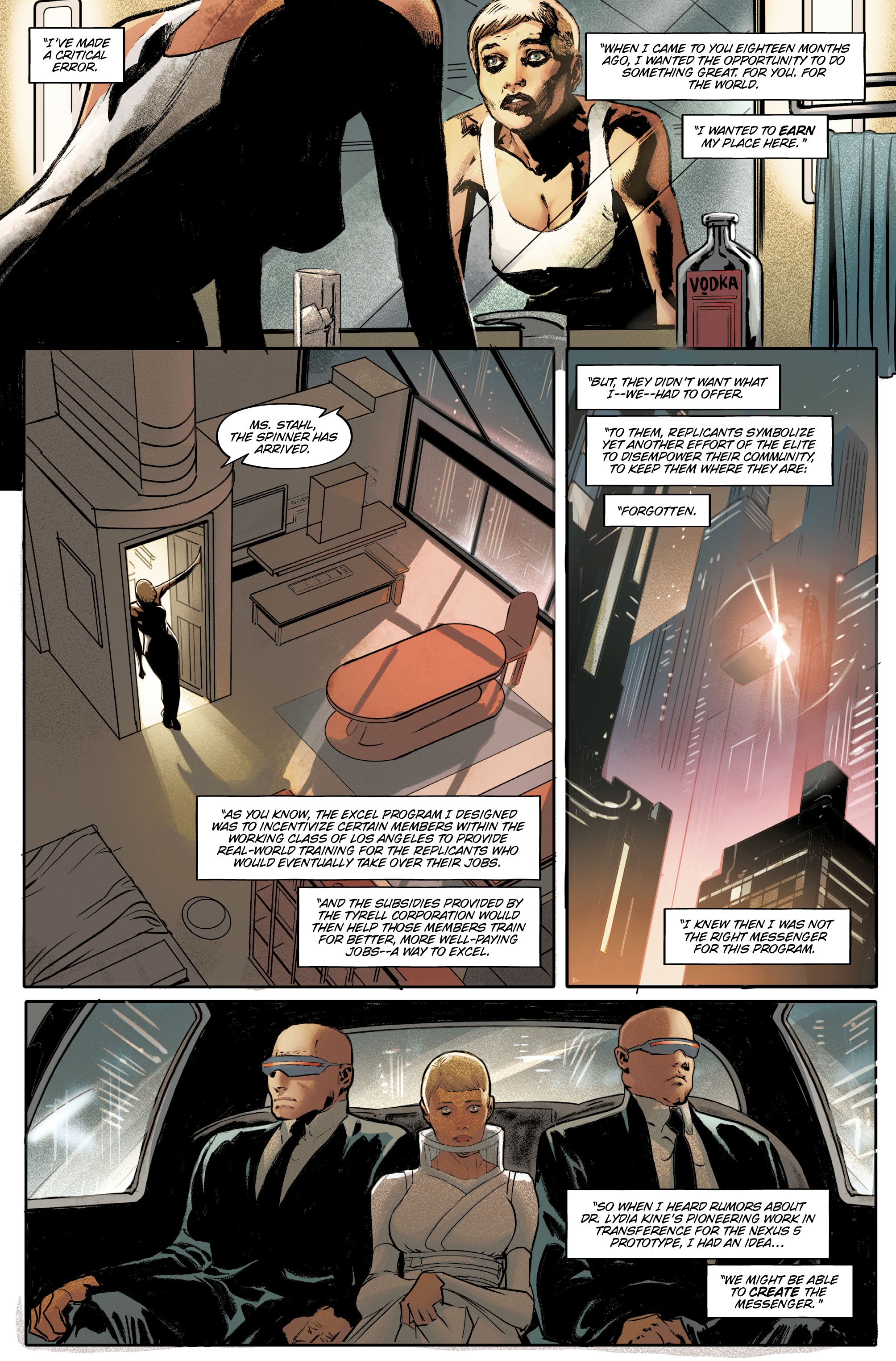 Read online Blade Runner Origins comic -  Issue #10 - 26