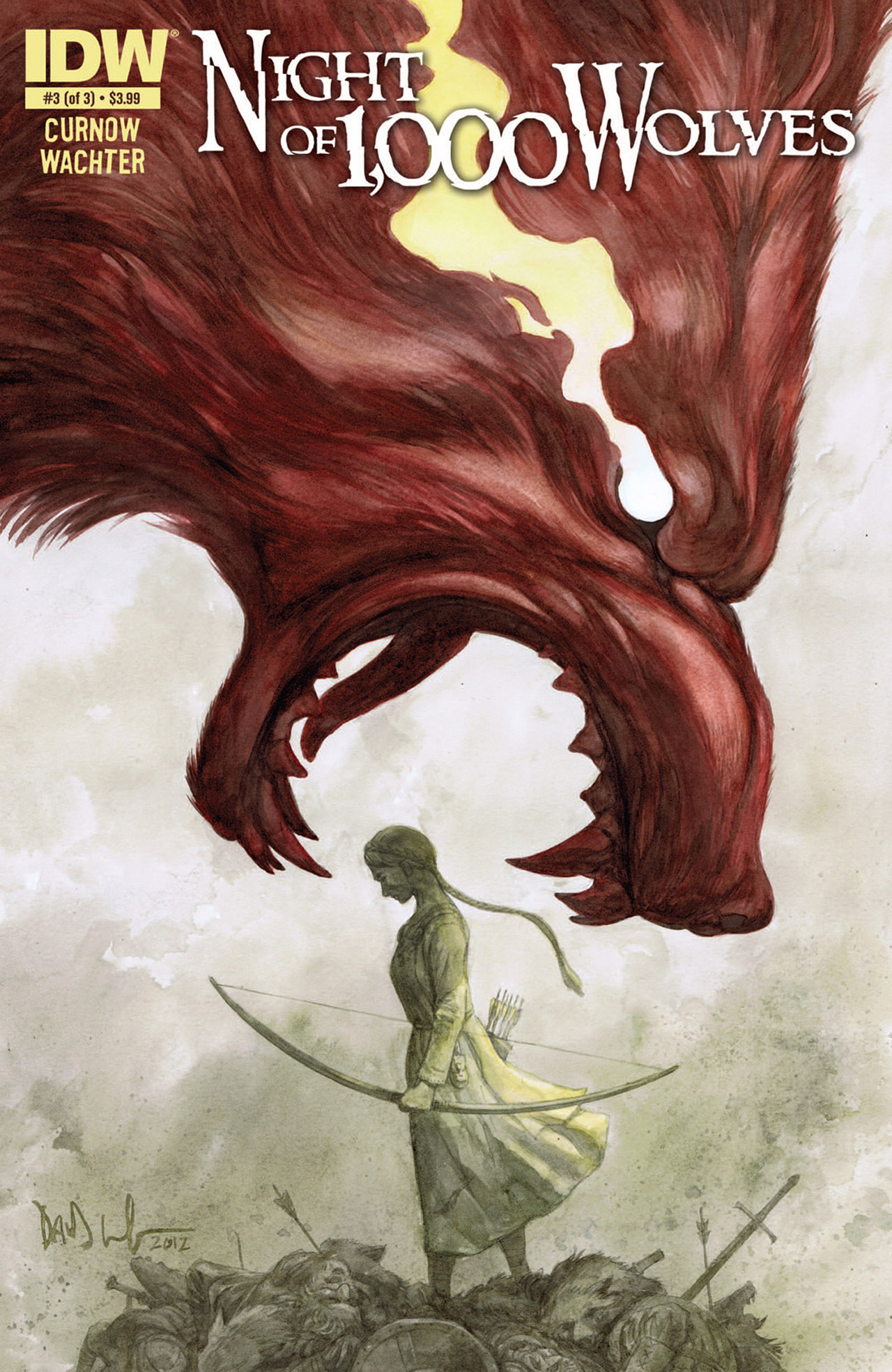 Read online Night of 1000 Wolves comic -  Issue #3 - 1