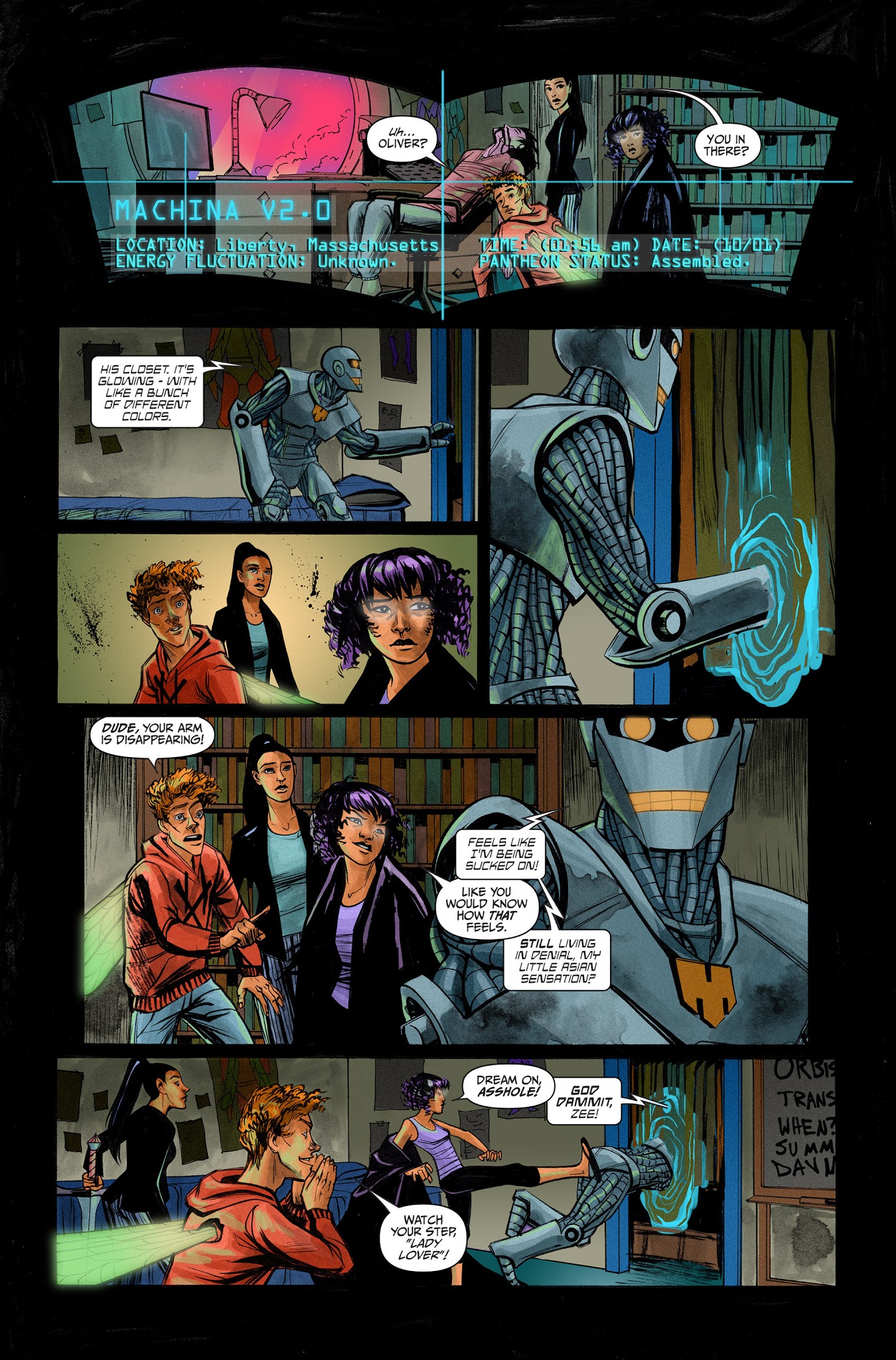 Read online The Pantheon Project comic -  Issue #1 - 25