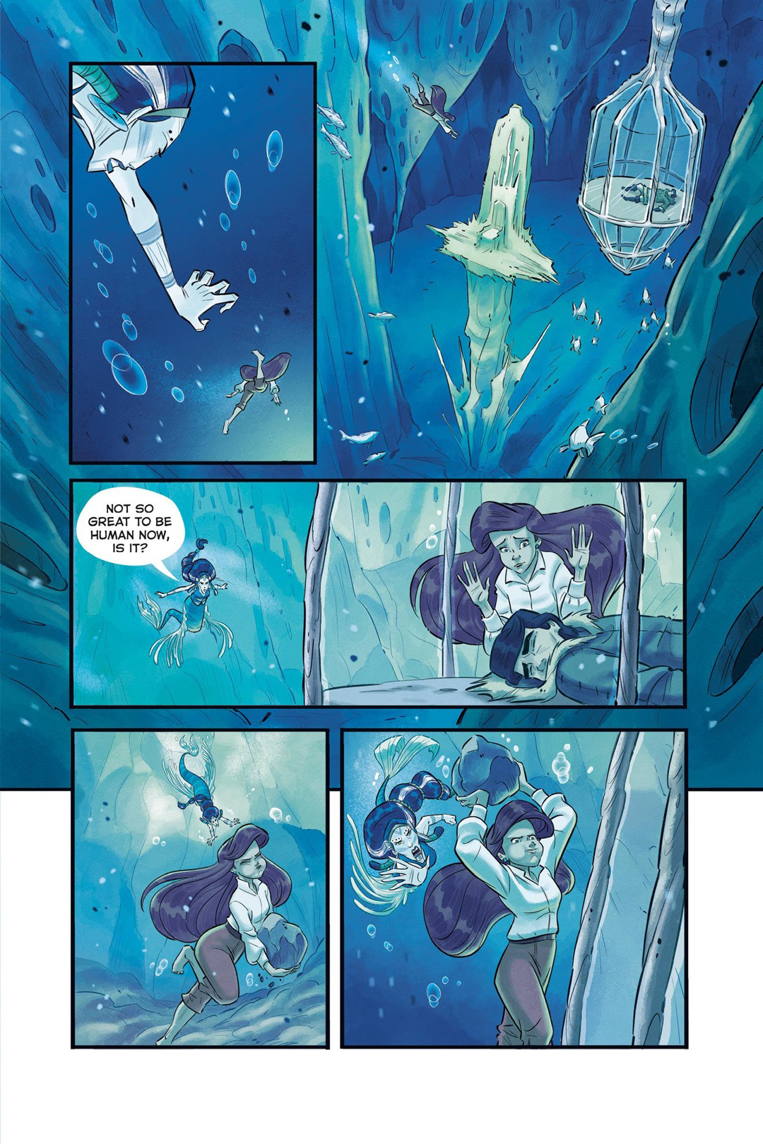 Read online Ariel and the Curse of the Sea Witches comic -  Issue # TPB - 67