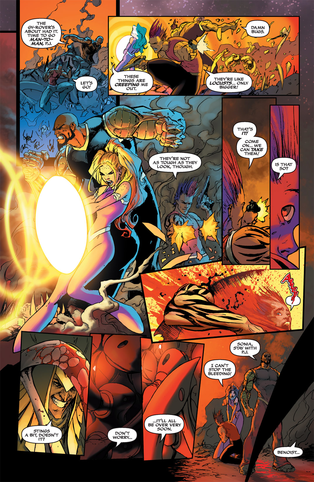 Read online Michael Turner's Soulfire (2003) comic -  Issue #10 - 14