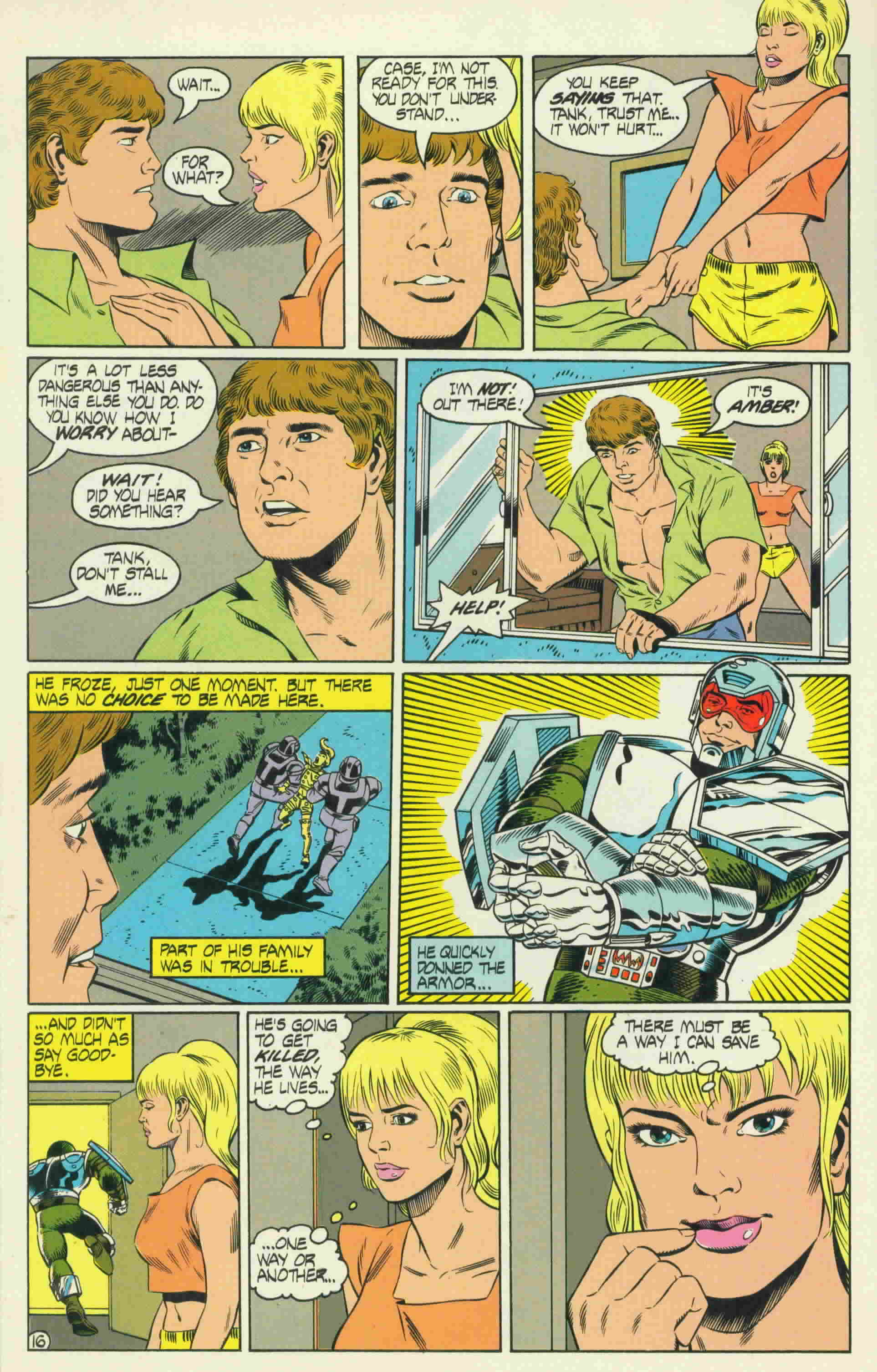 Read online DNAgents comic -  Issue #16 - 18