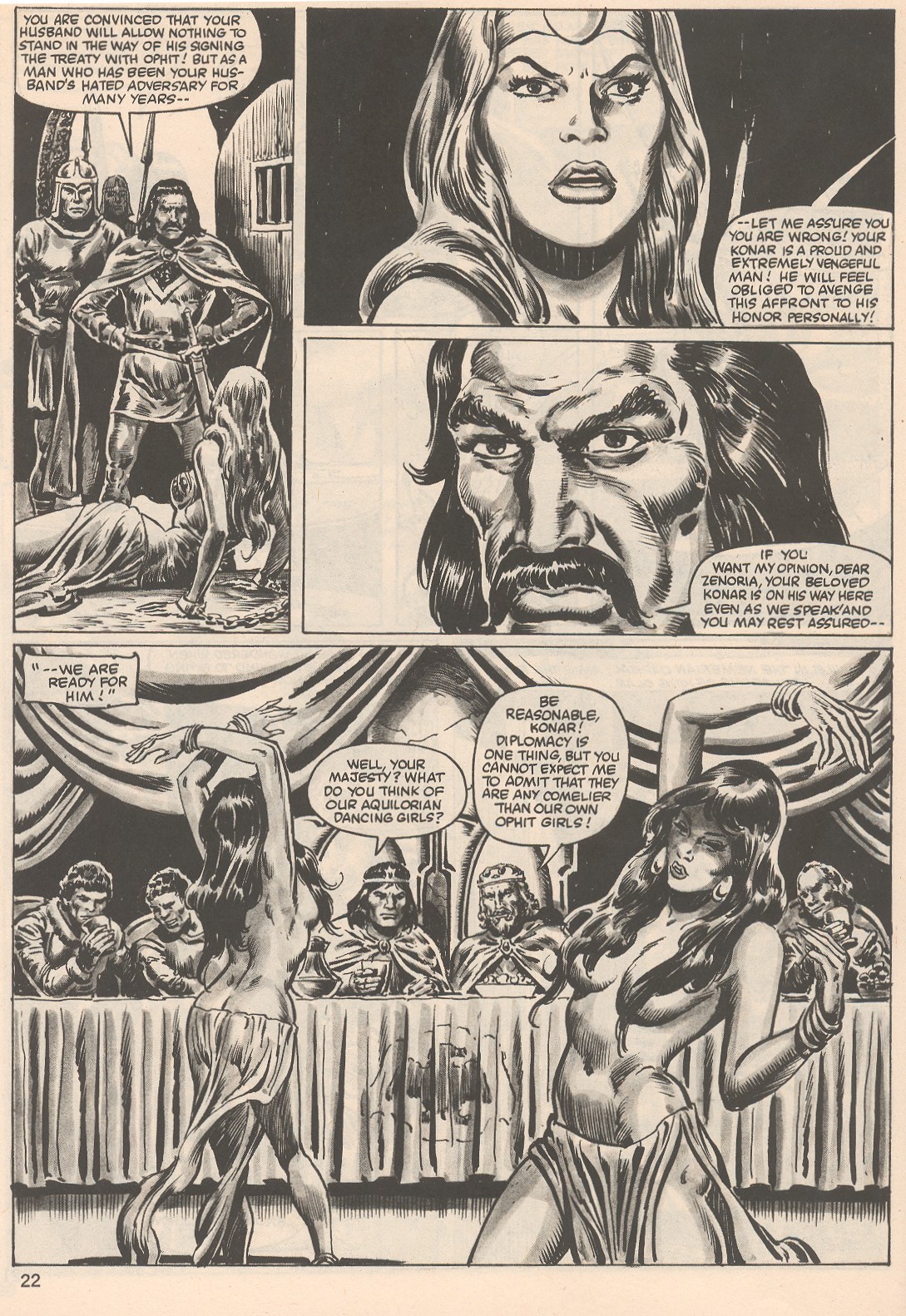 Read online The Savage Sword Of Conan comic -  Issue #104 - 22