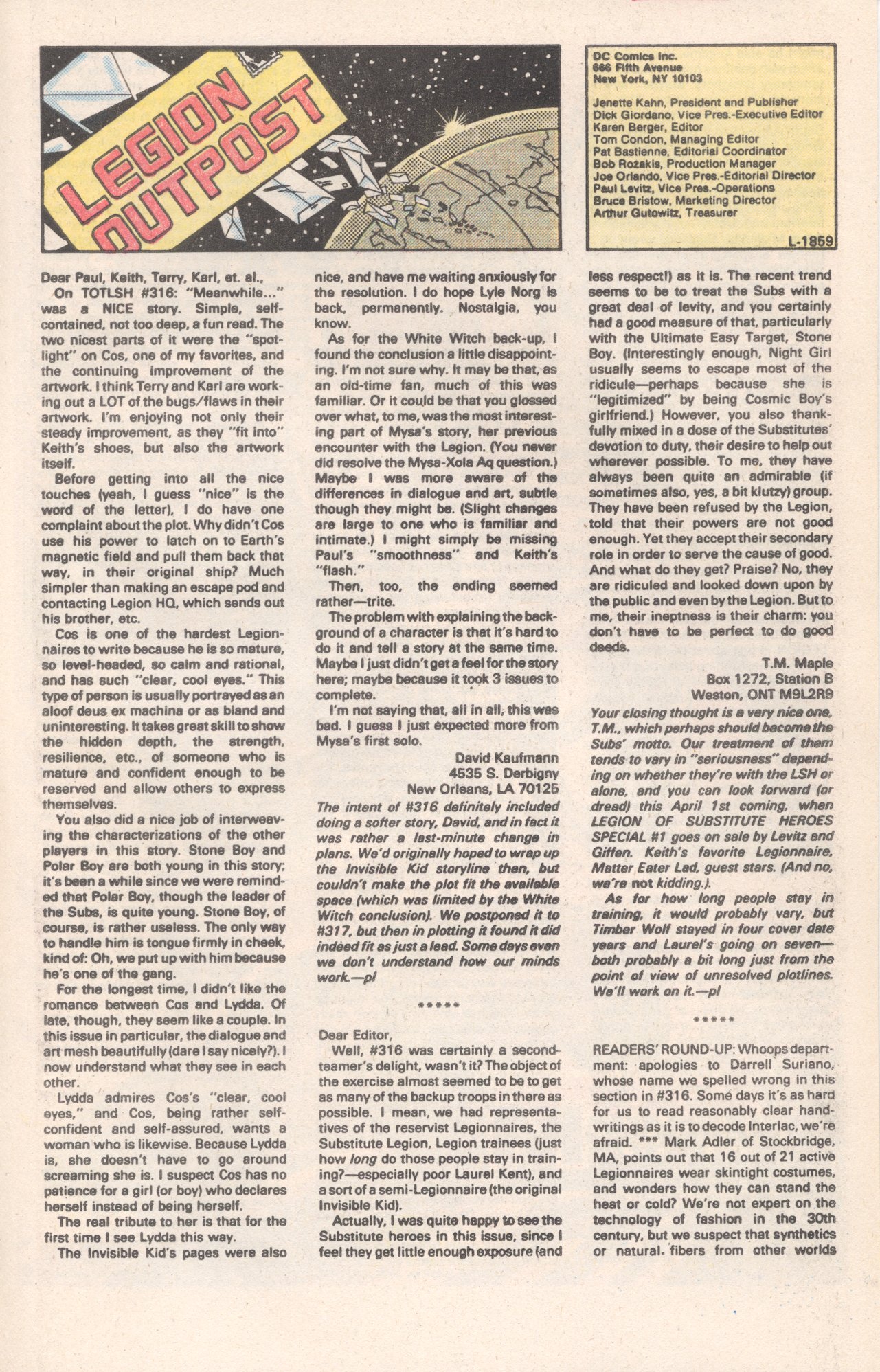 Read online Tales of the Legion comic -  Issue #321 - 25