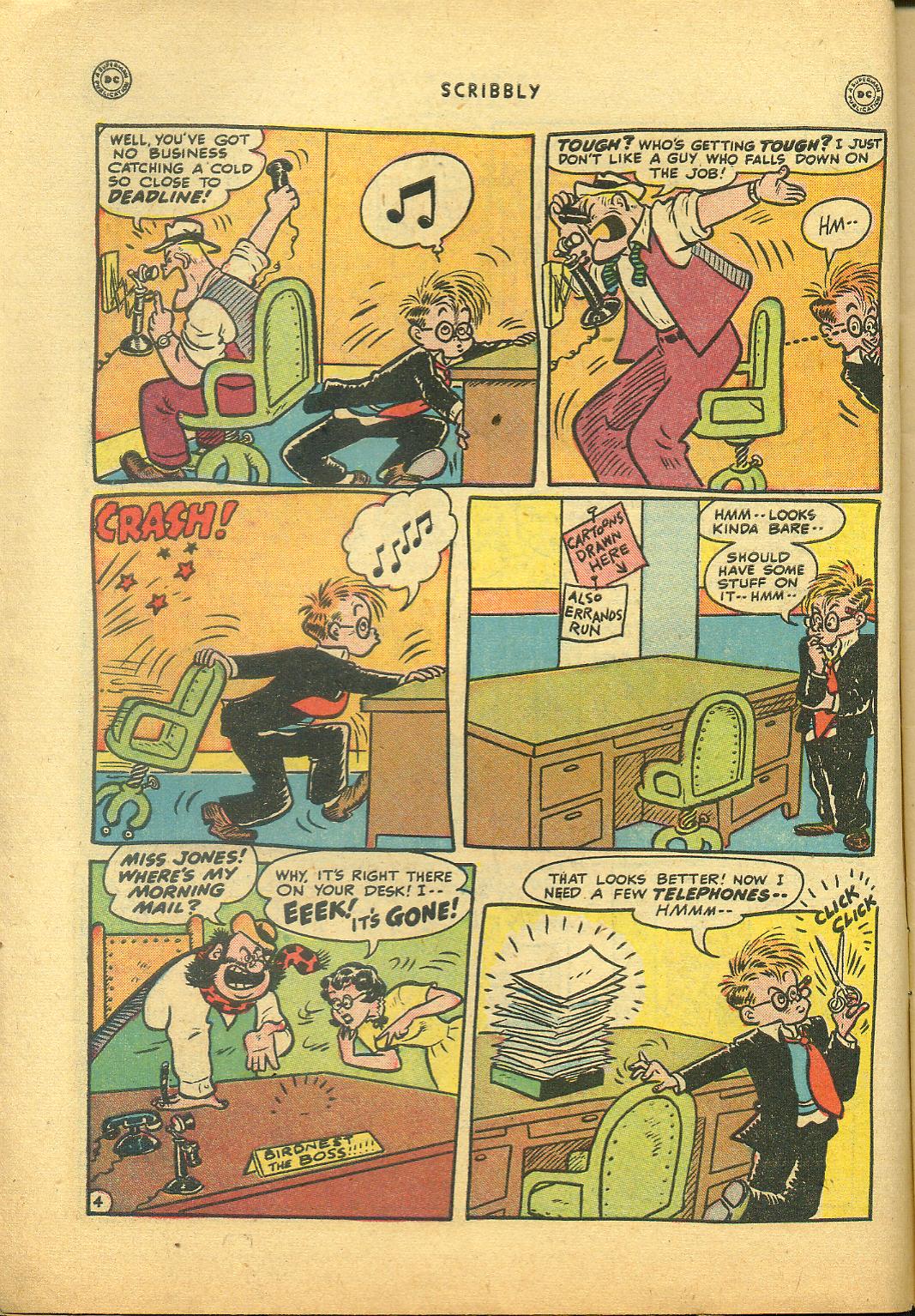 Read online Scribbly comic -  Issue #4 - 6