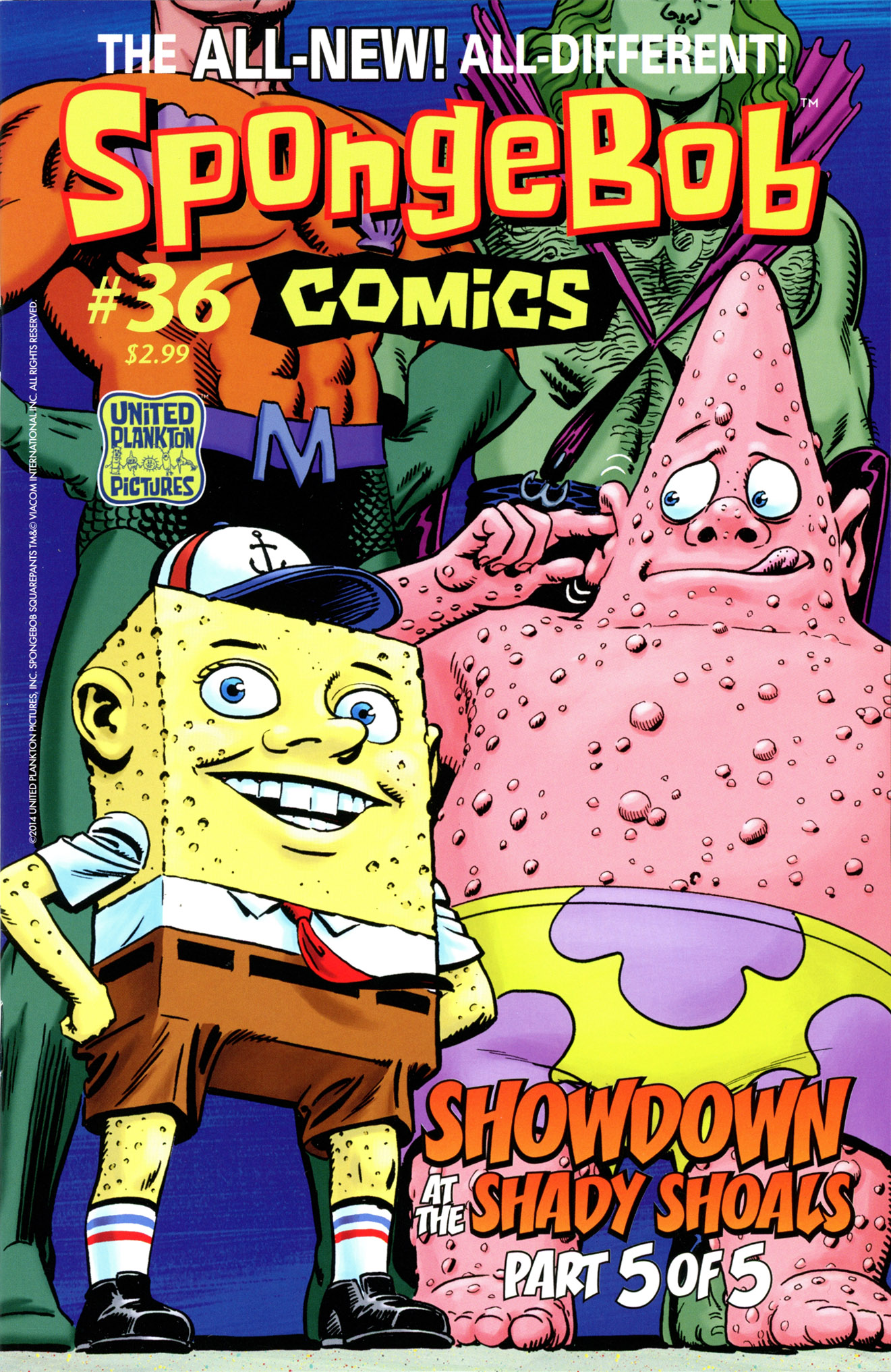 Read online SpongeBob Comics comic -  Issue #36 - 1