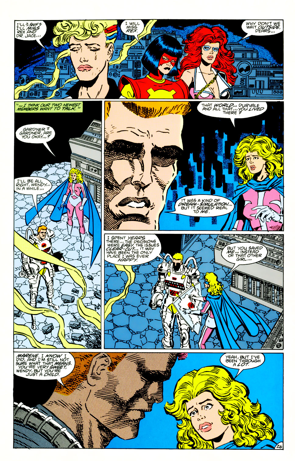 Read online The Outsiders (1985) comic -  Issue #27 - 27