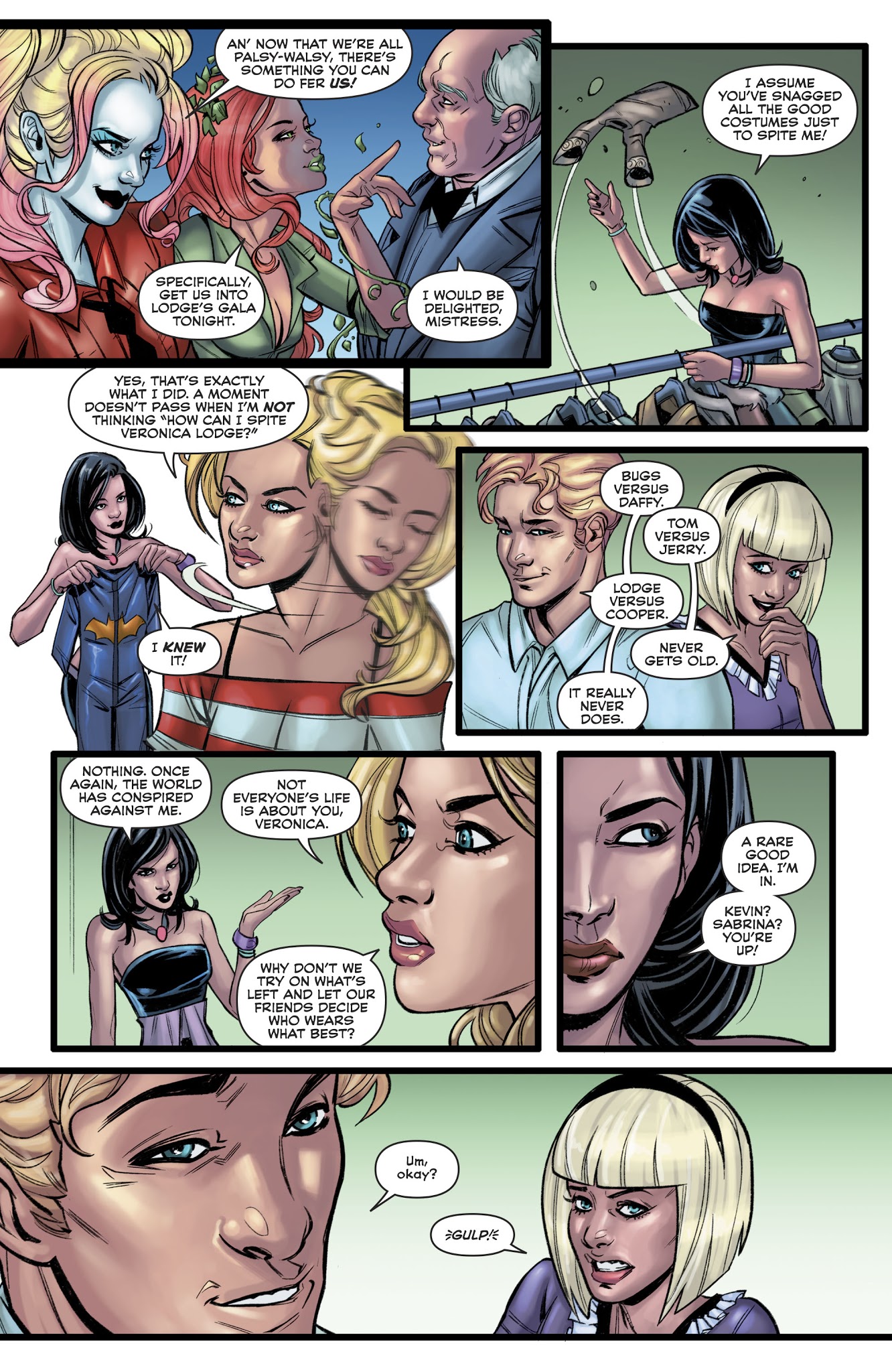 Read online Harley & Ivy Meet Betty & Veronica comic -  Issue #1 - 19