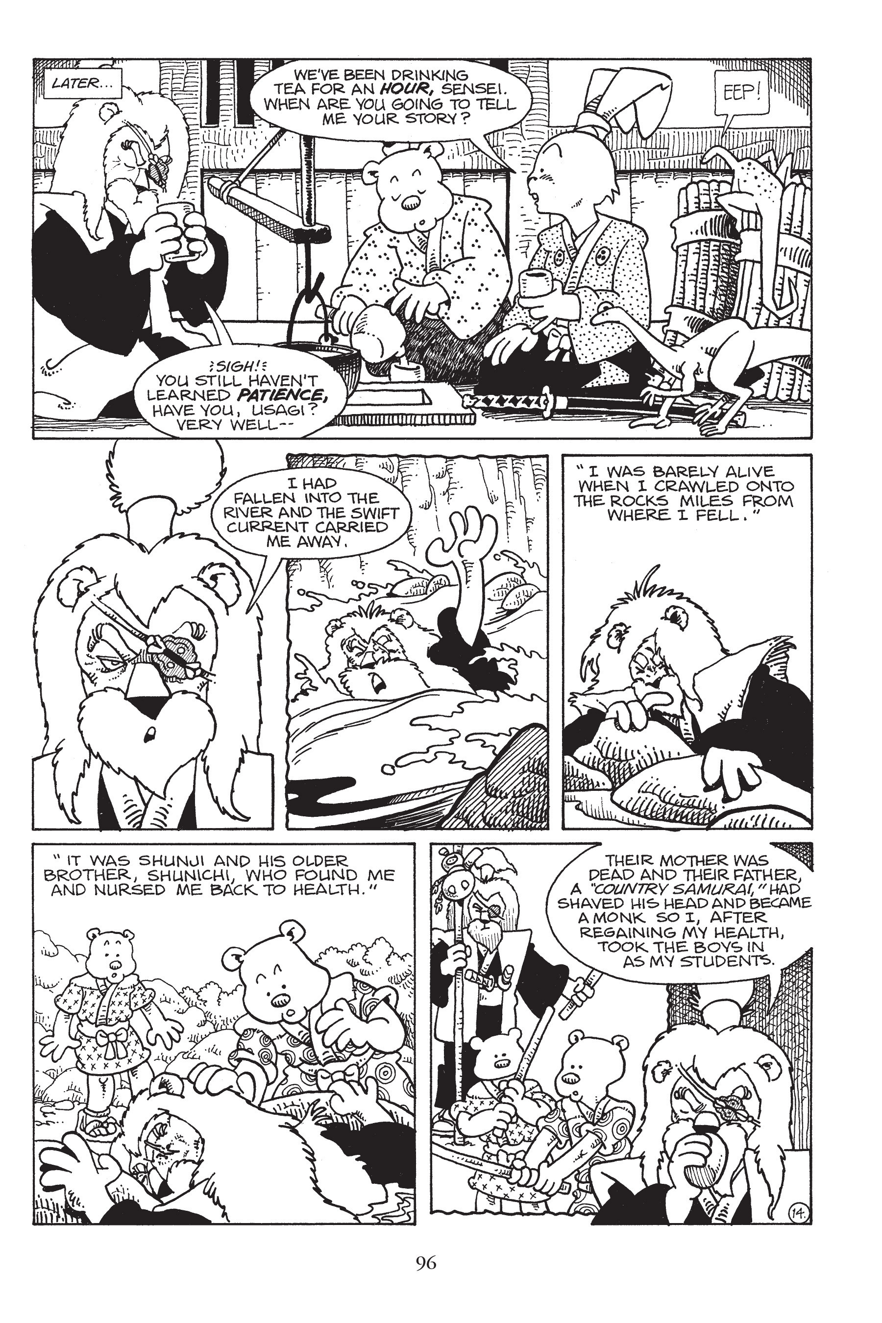 Read online Usagi Yojimbo (1987) comic -  Issue # _TPB 6 - 95