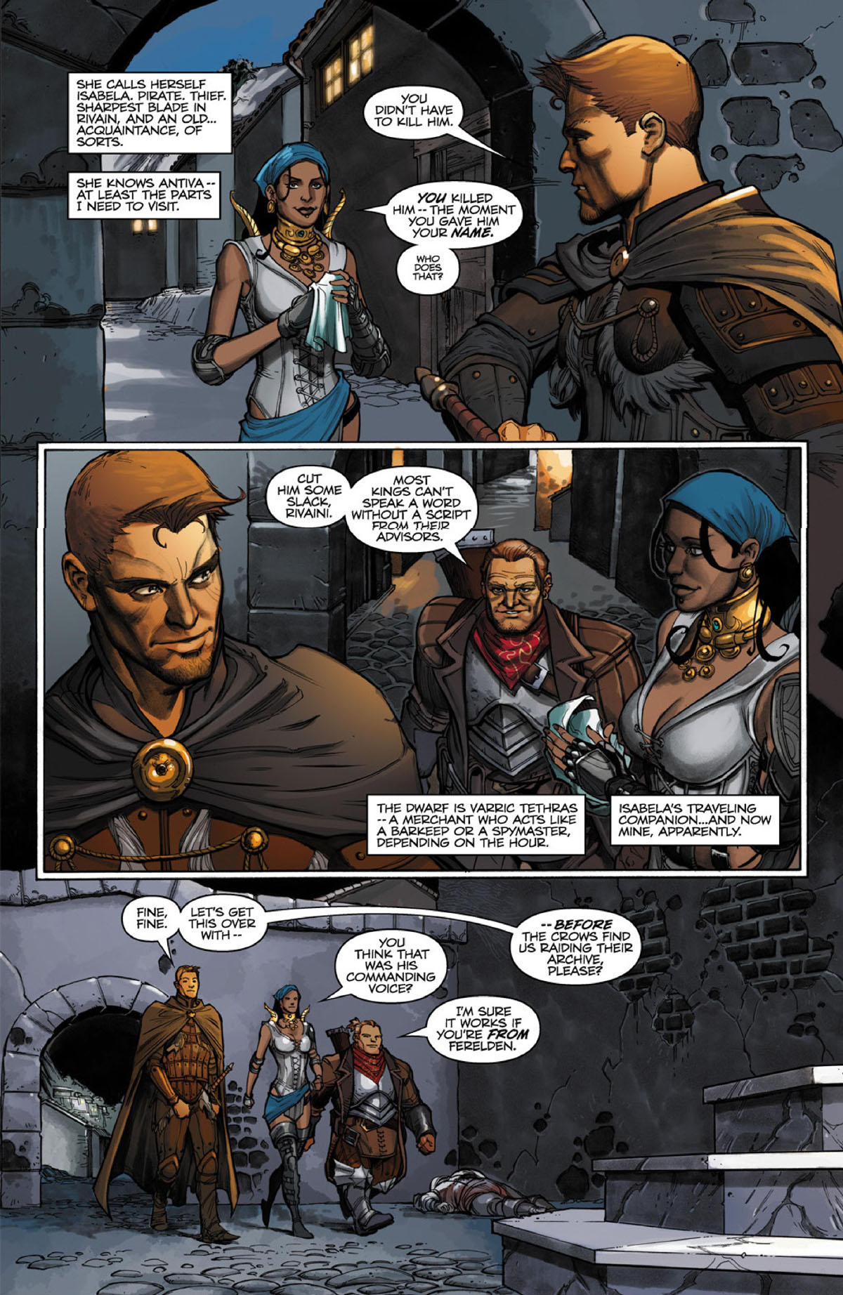 Read online Dragon Age: The Silent Grove comic -  Issue #1 - 7