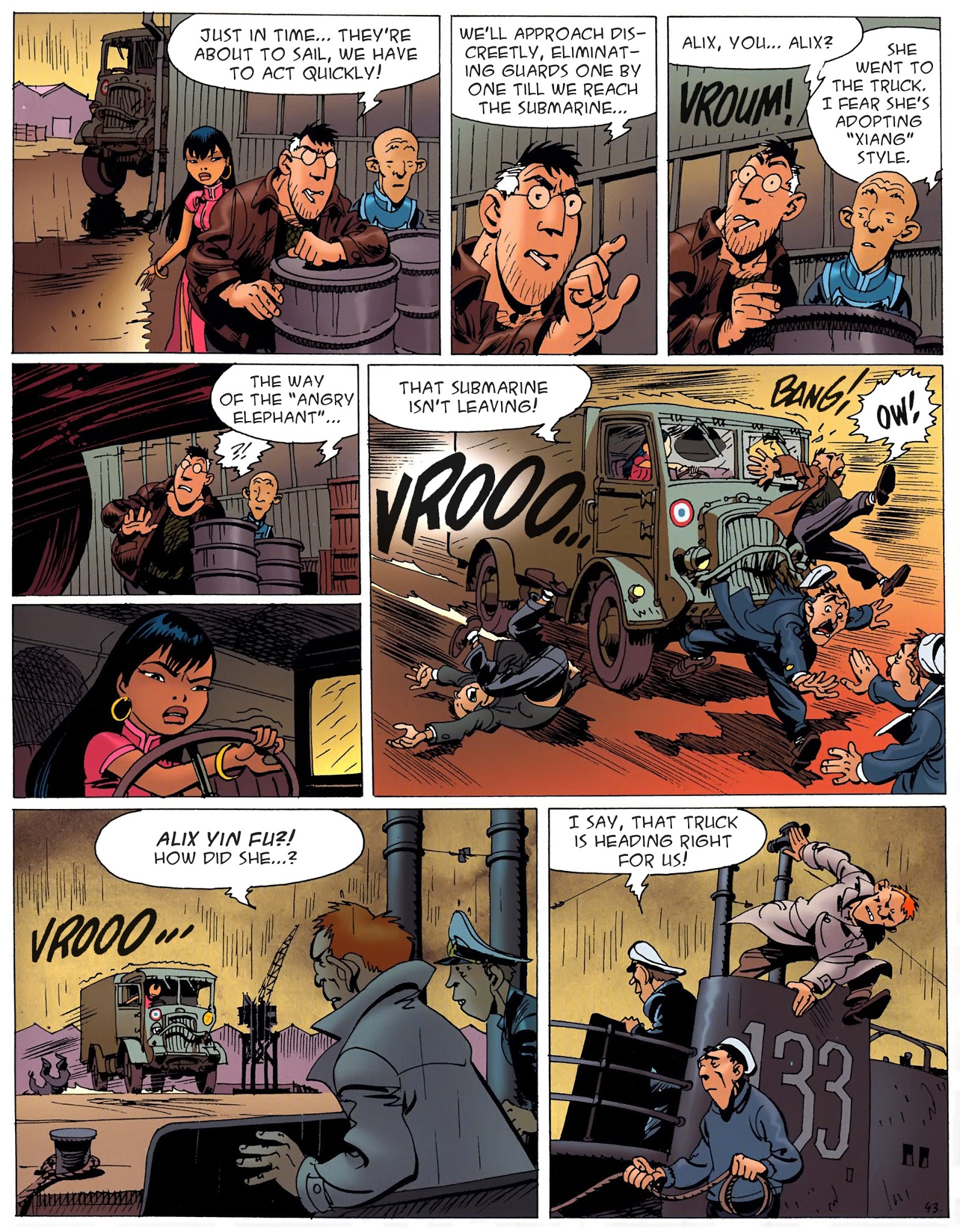 Read online Tigresse Blanche comic -  Issue #5 - 44