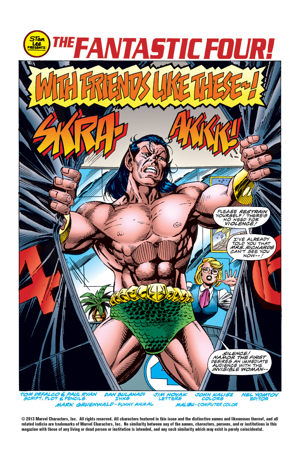 Read online Fantastic Four (1961) comic -  Issue #404 - 2