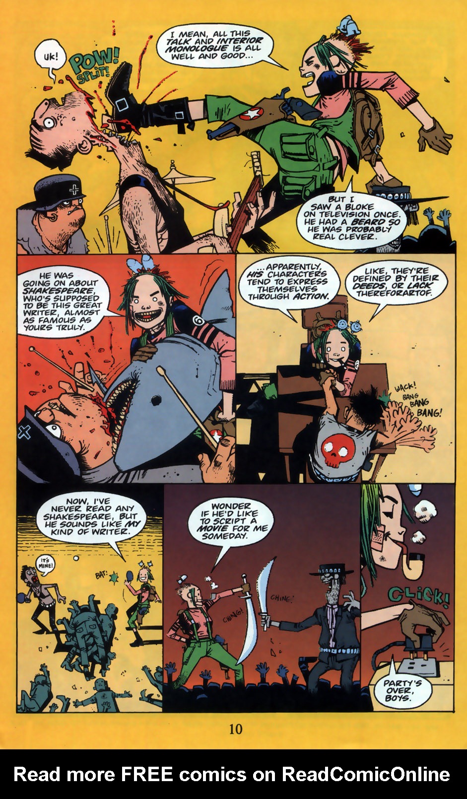 Read online Tank Girl: The Odyssey comic -  Issue #3 - 12
