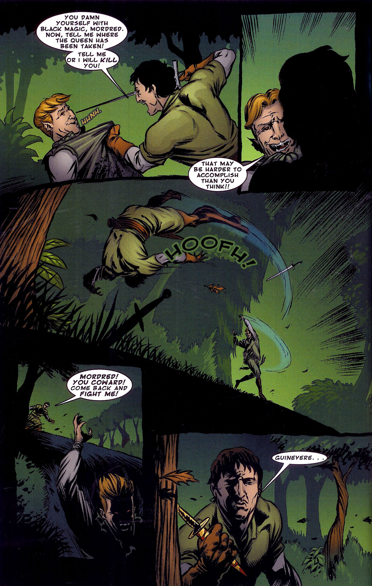 Read online Dracula vs King Arthur comic -  Issue #2 - 8