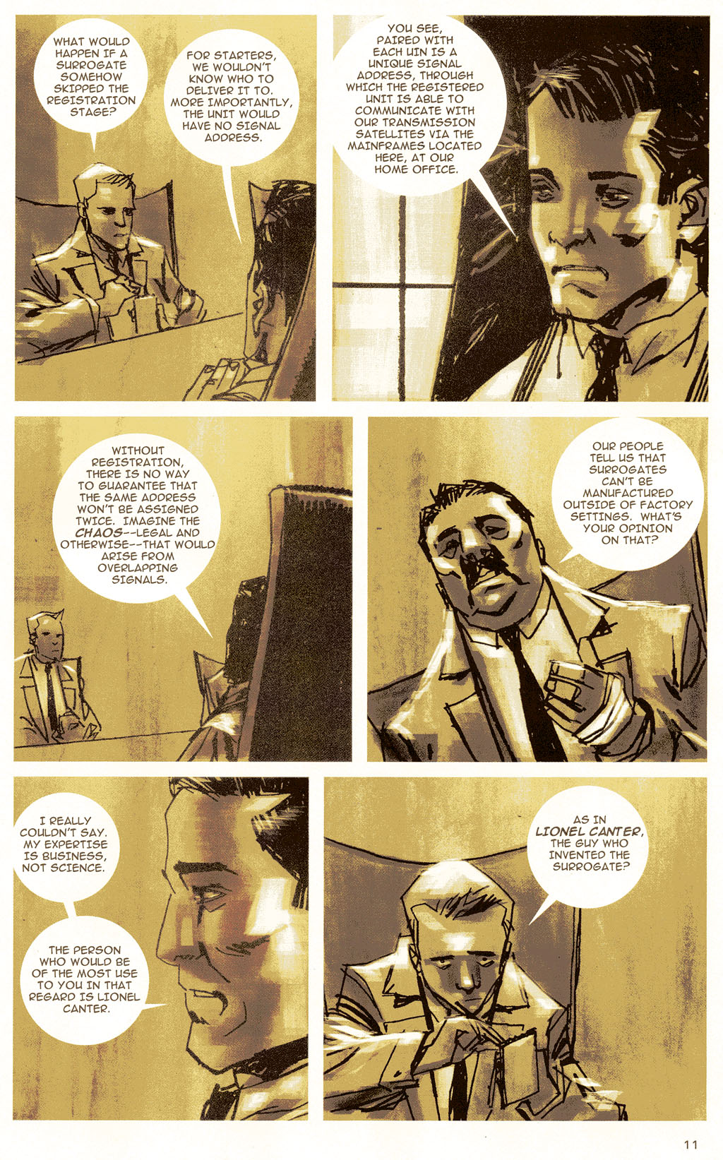 Read online The Surrogates comic -  Issue #4 - 13
