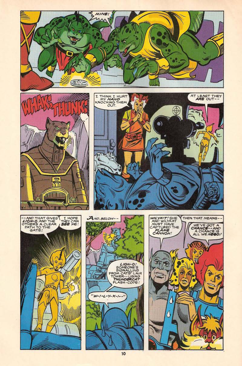 Read online ThunderCats (1987) comic -  Issue #16 - 10