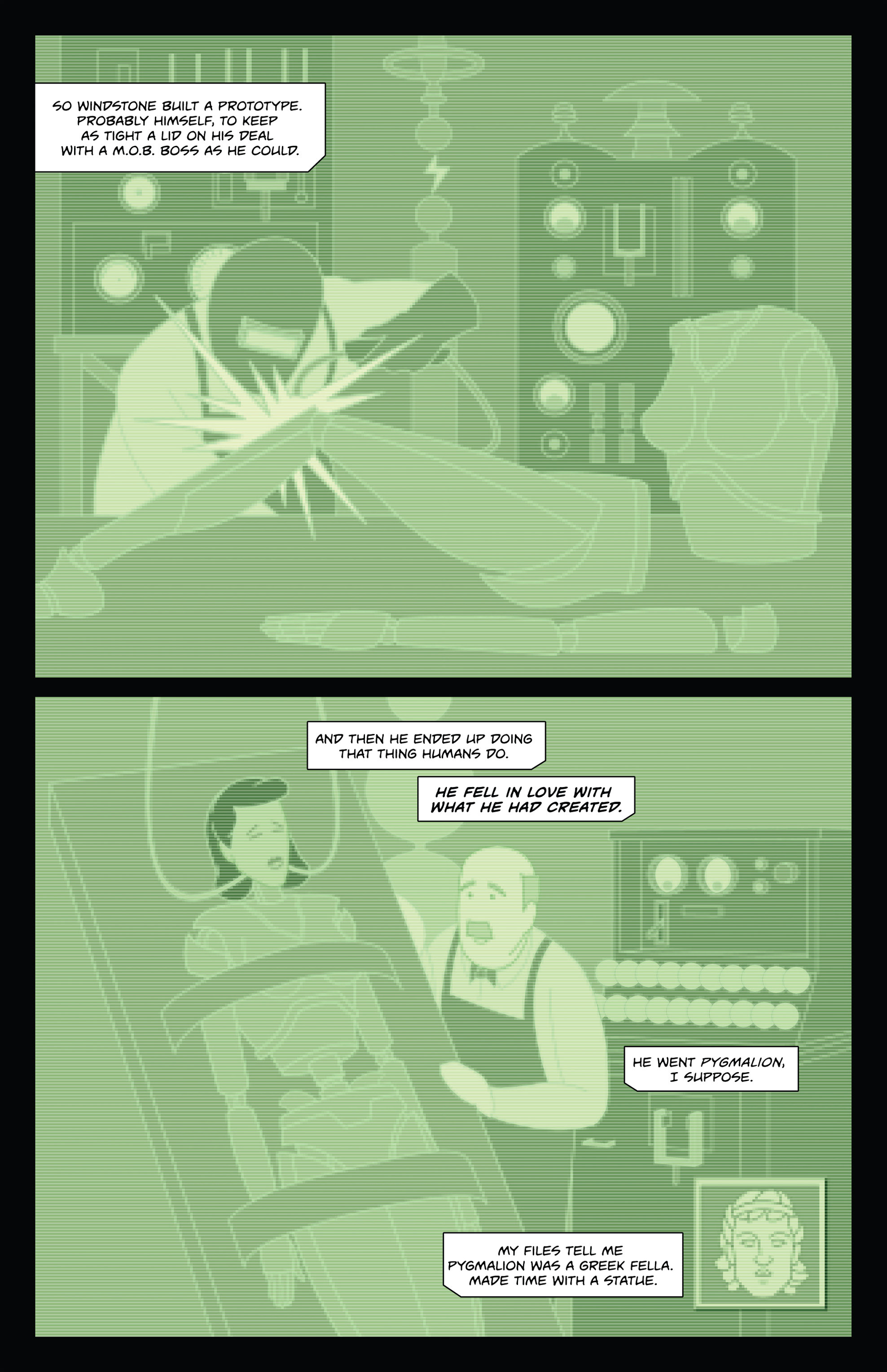 Read online Copernicus Jones: Robot Detective comic -  Issue #6 - 5