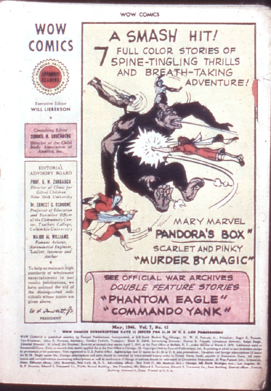 Read online Wow Comics comic -  Issue #43 - 3