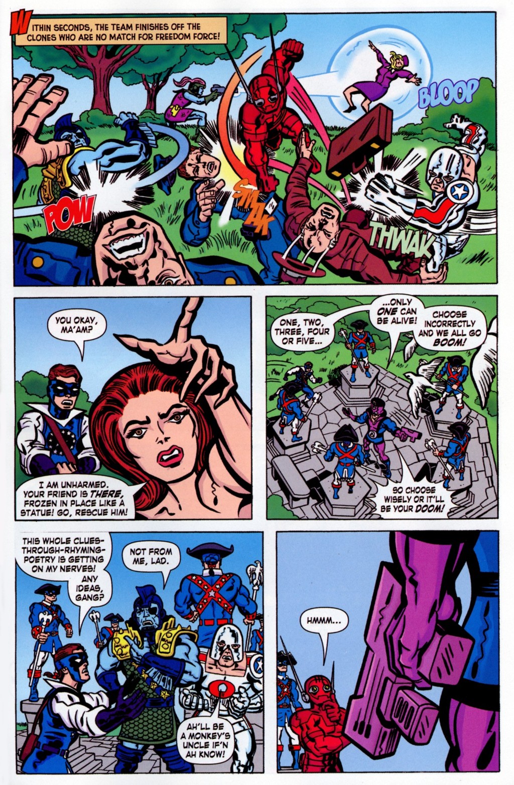 Read online Freedom Force comic -  Issue #3 - 21