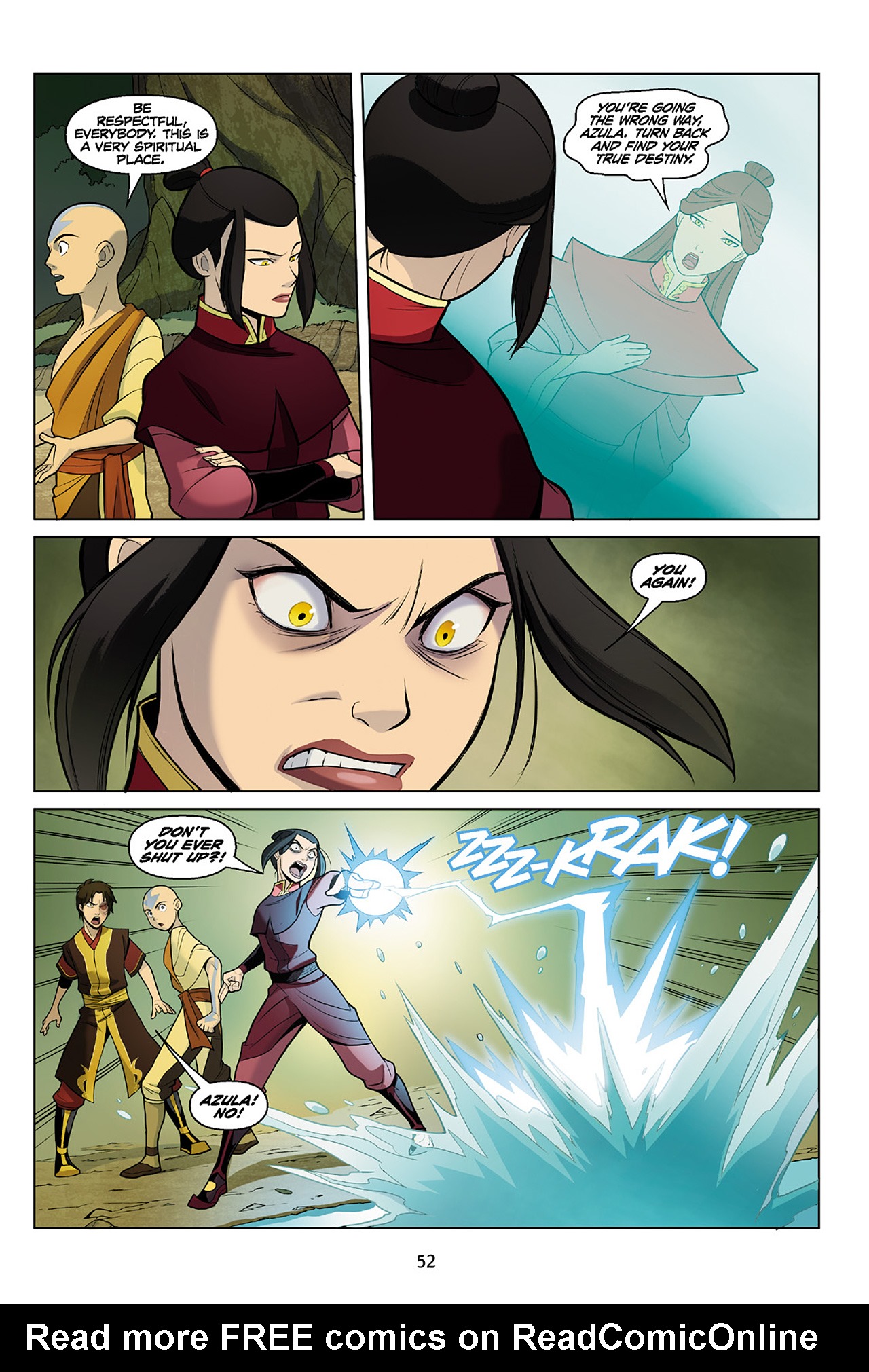 Read online Nickelodeon Avatar: The Last Airbender - The Search comic -  Issue # Part 2 - 53