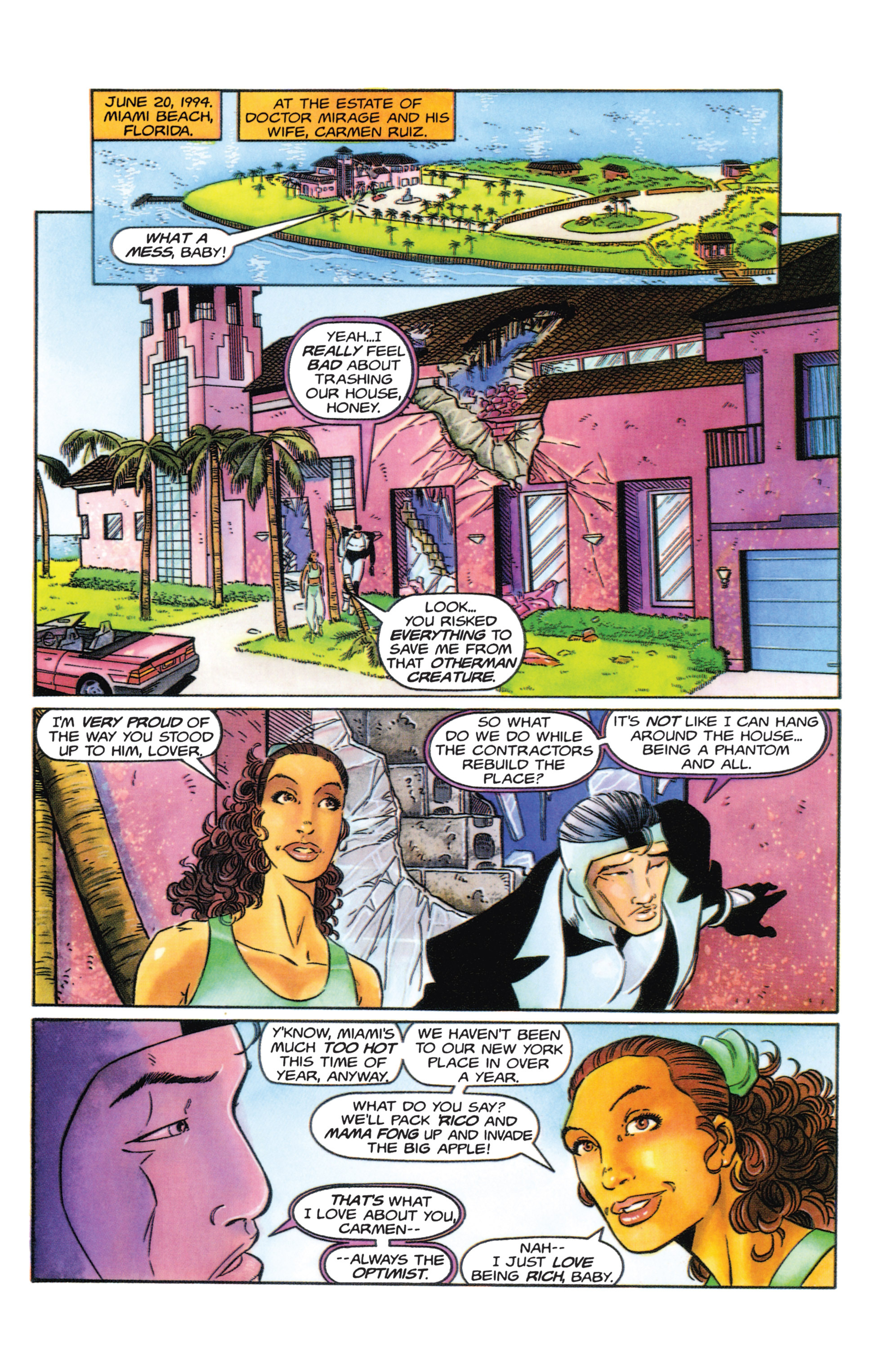 Read online The Second Life of Doctor Mirage comic -  Issue #11 - 6