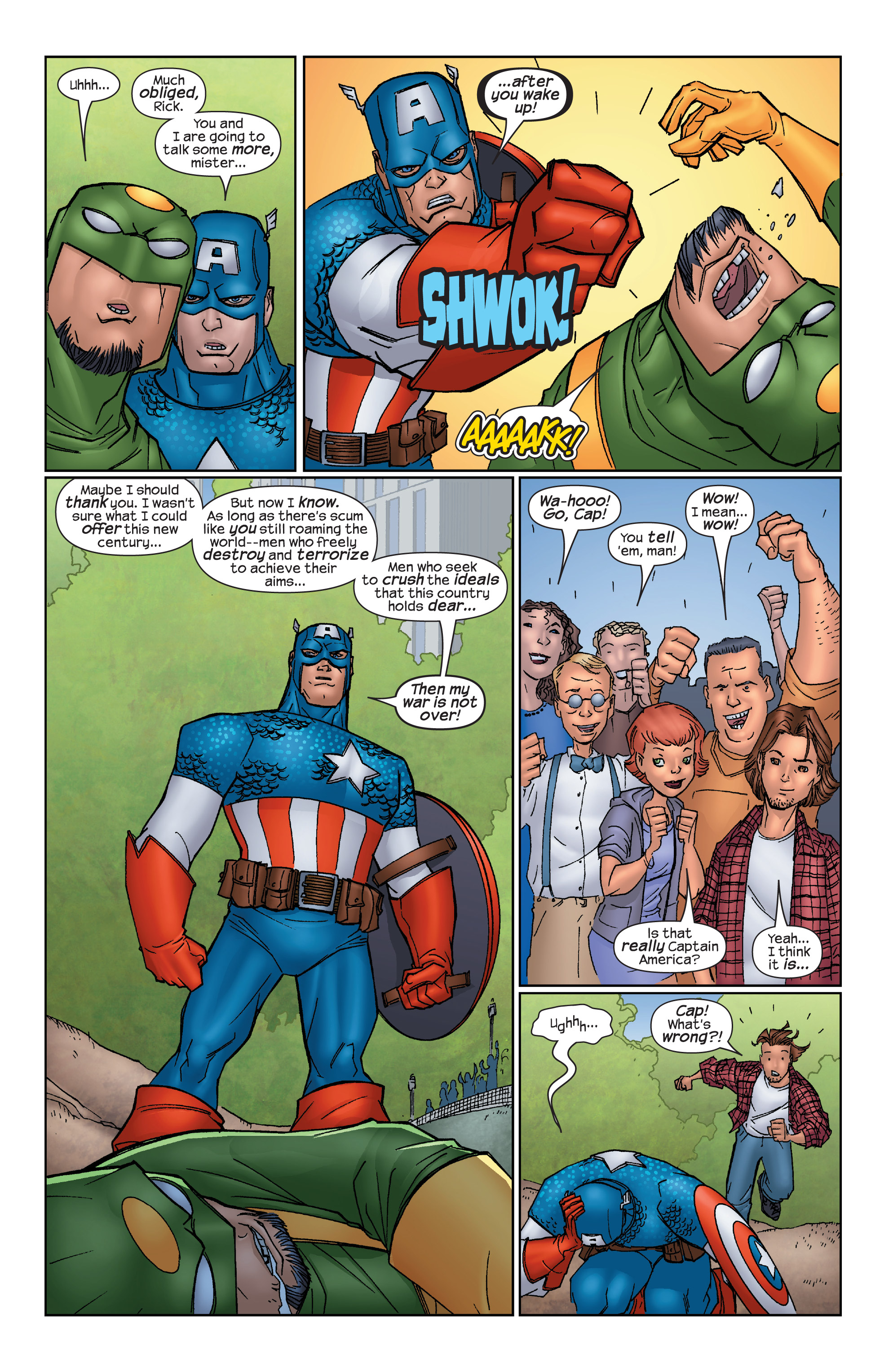Read online Marvel Action Classics comic -  Issue # Captain America - 26