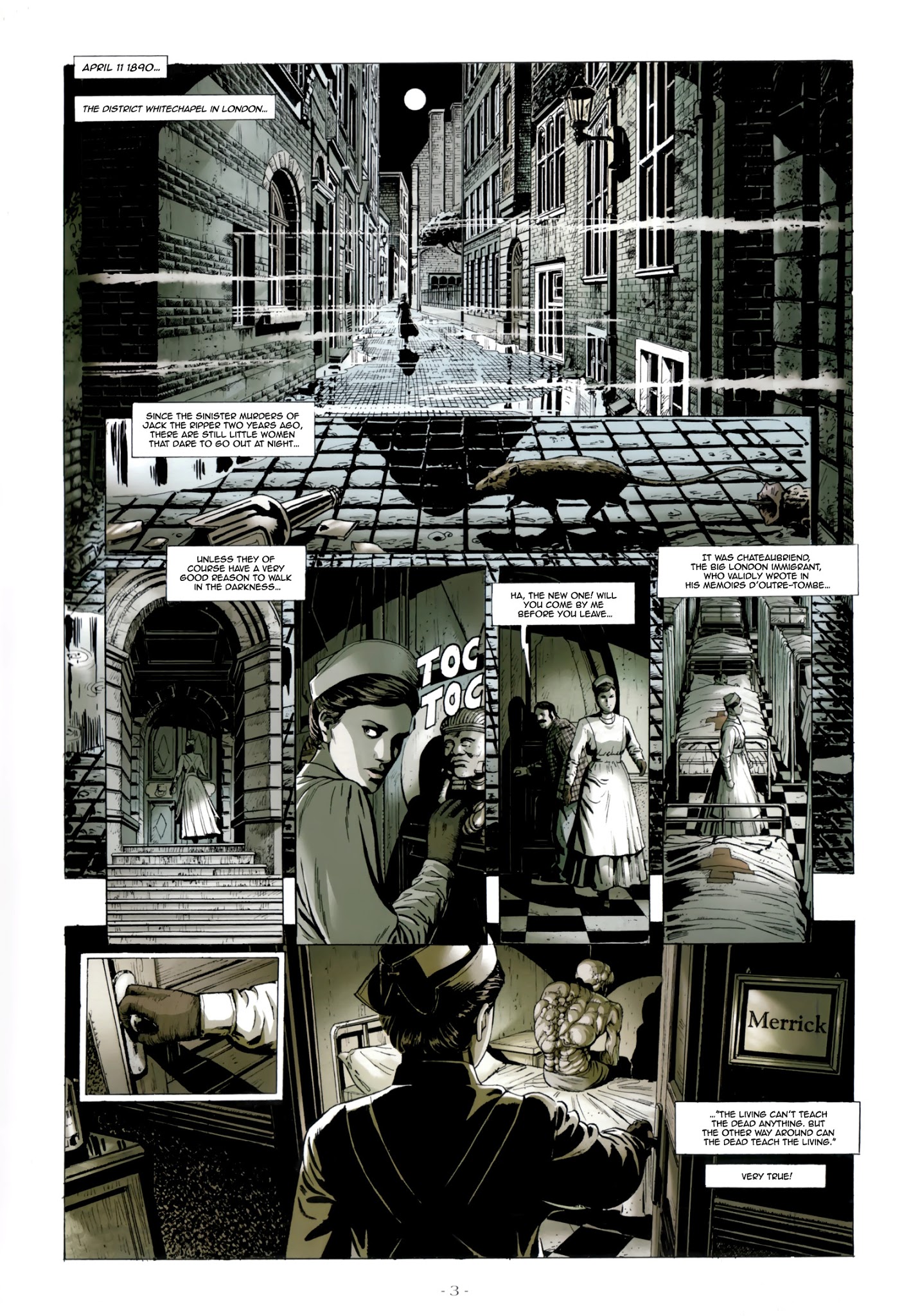 Read online Mister Hyde contre Frankenstein comic -  Issue #1 - 4