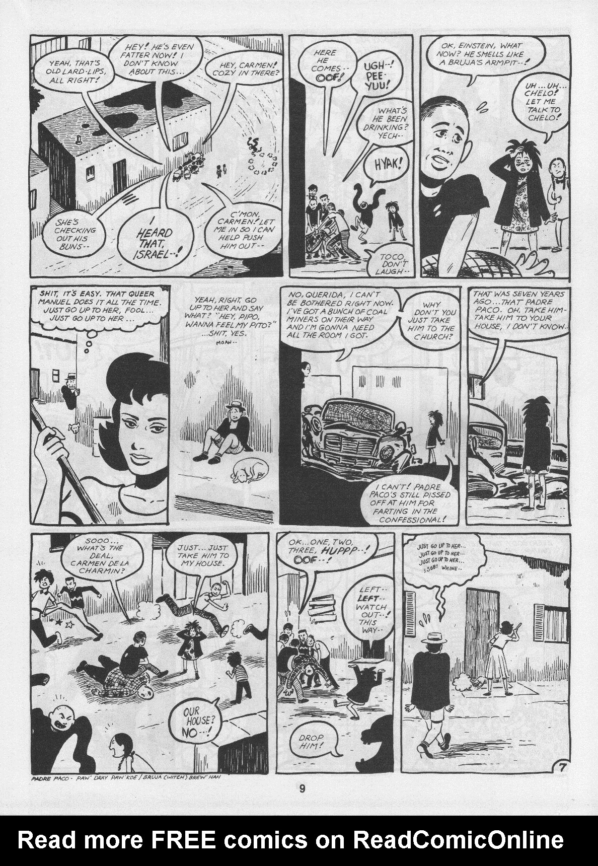 Read online Love and Rockets (1982) comic -  Issue #3 - 11
