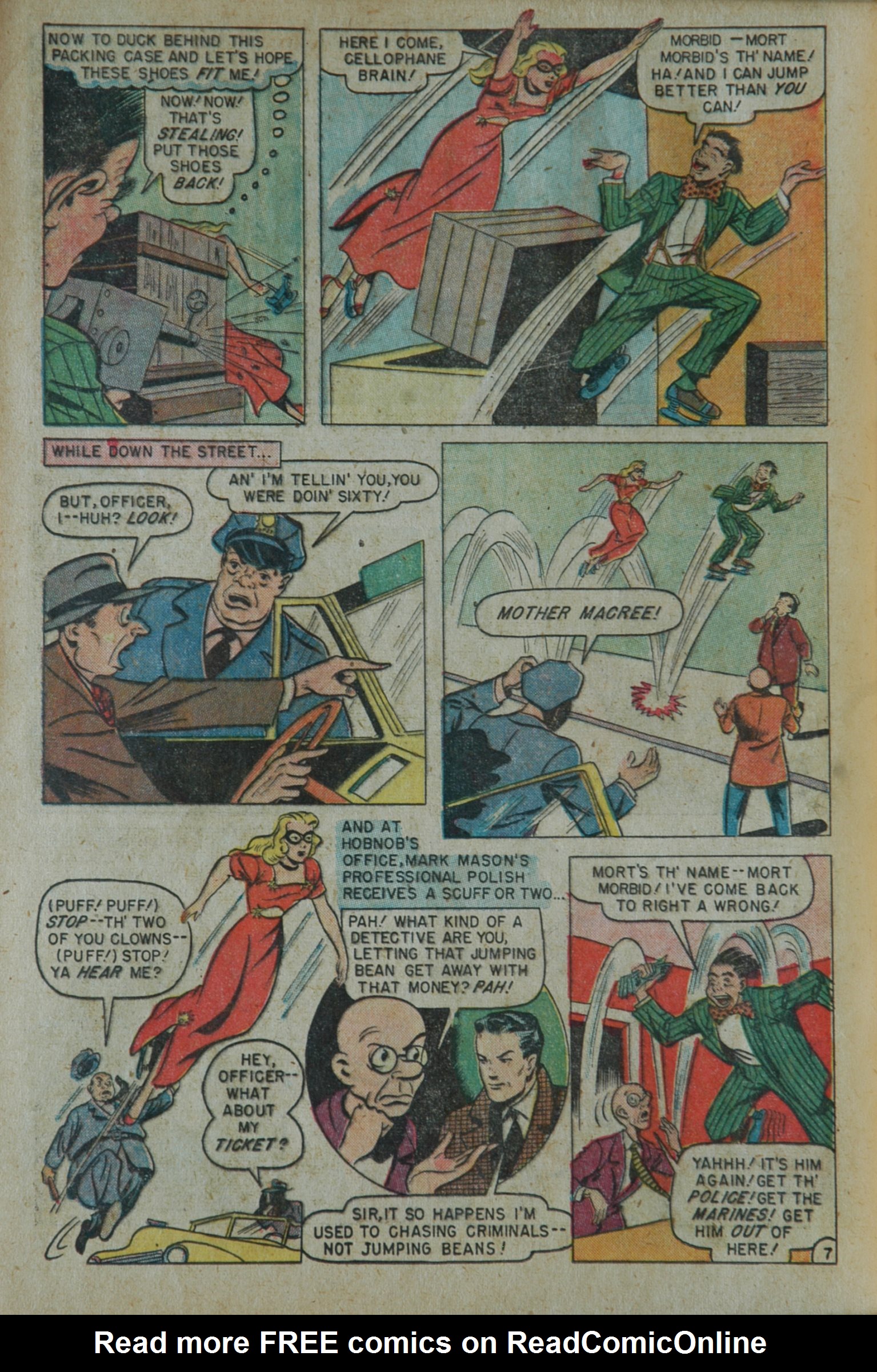 Read online Blonde Phantom Comics comic -  Issue #20 - 16