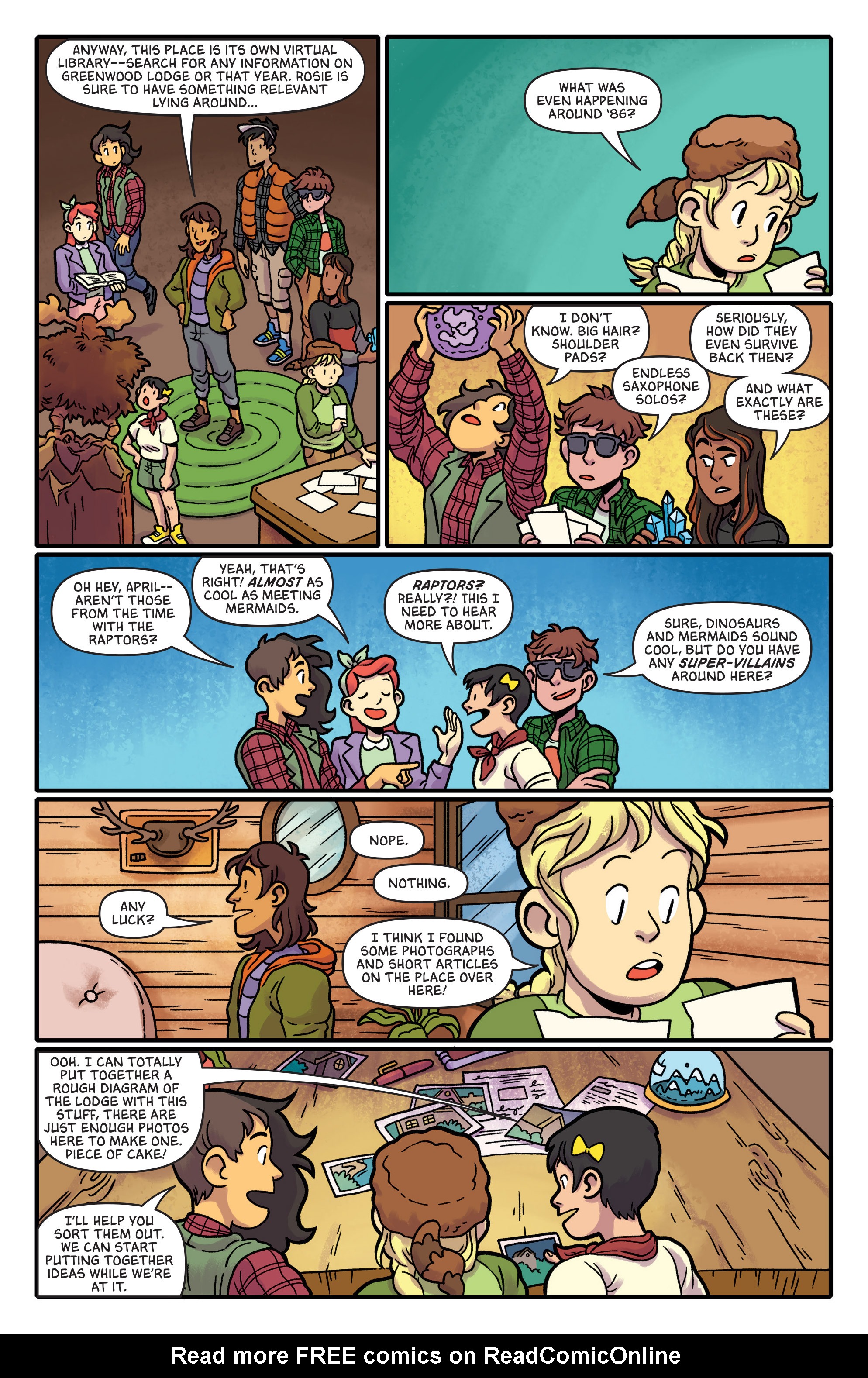 Read online Lumberjanes/Gotham Academy comic -  Issue #2 - 11