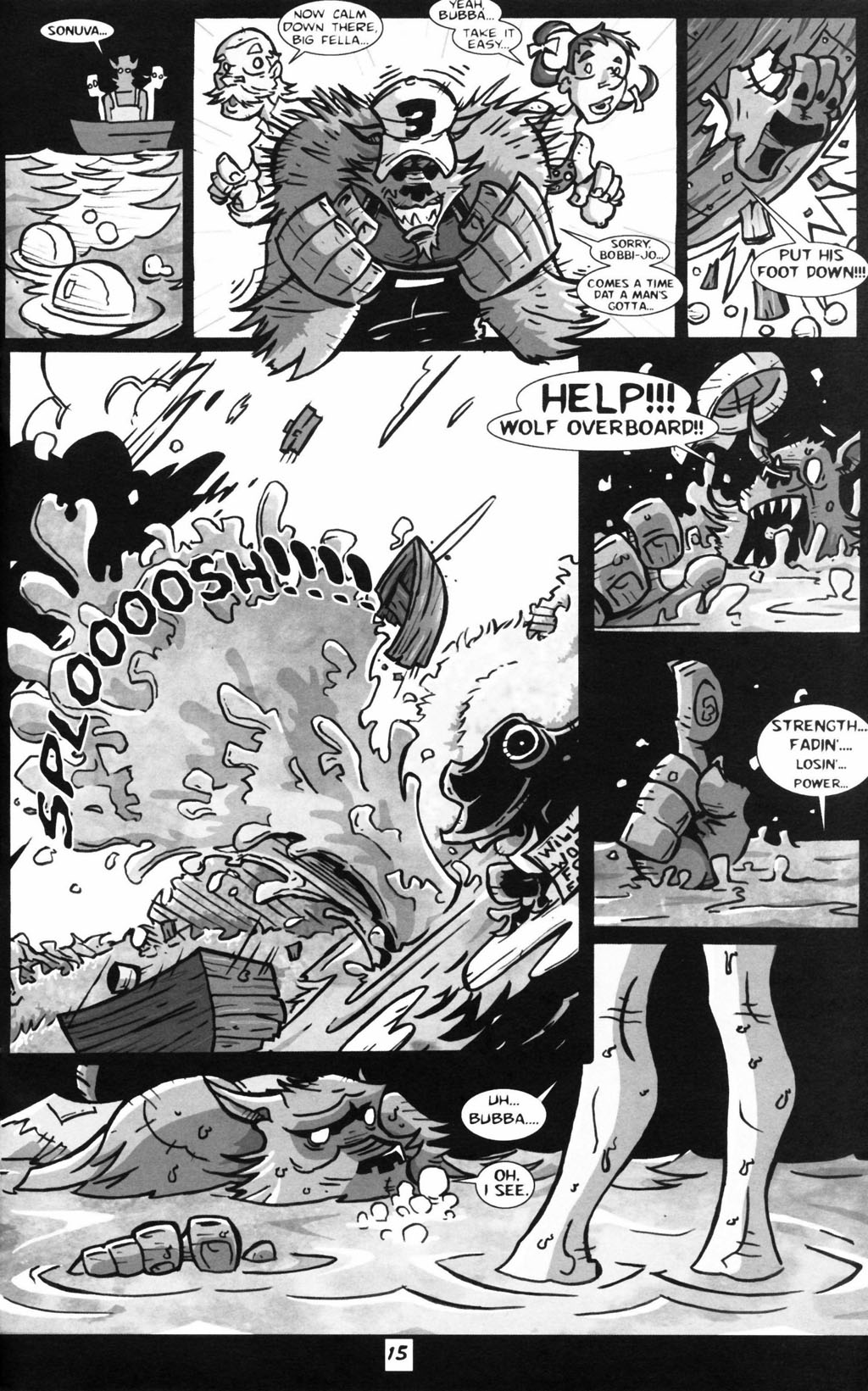 Read online Bubba the Redneck Werewolf comic -  Issue #6 - 17